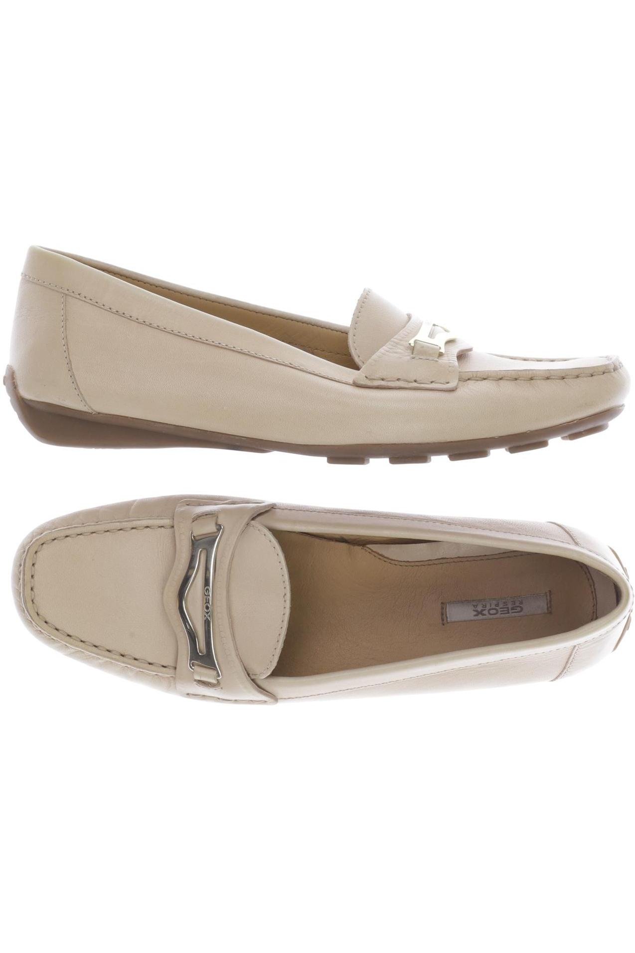 

Geox Damen Halbschuh, beige, Gr. 38.5