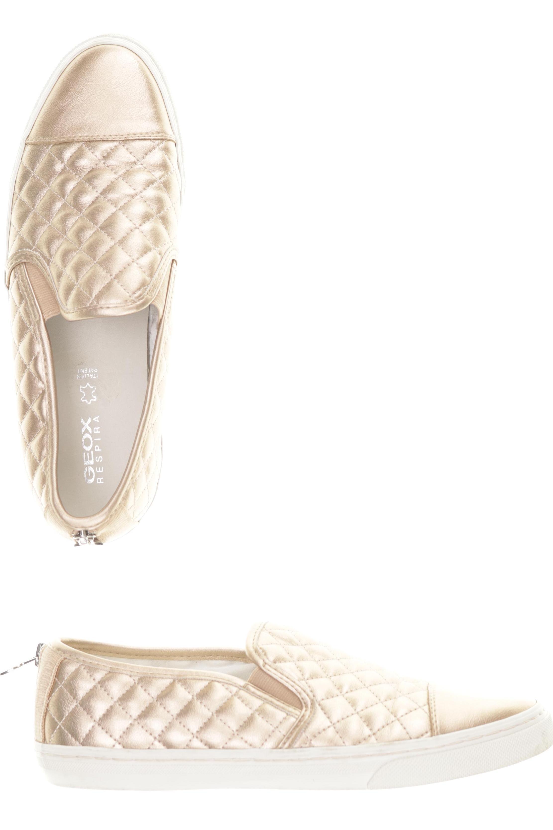 

Geox Damen Halbschuh, beige, Gr. 38