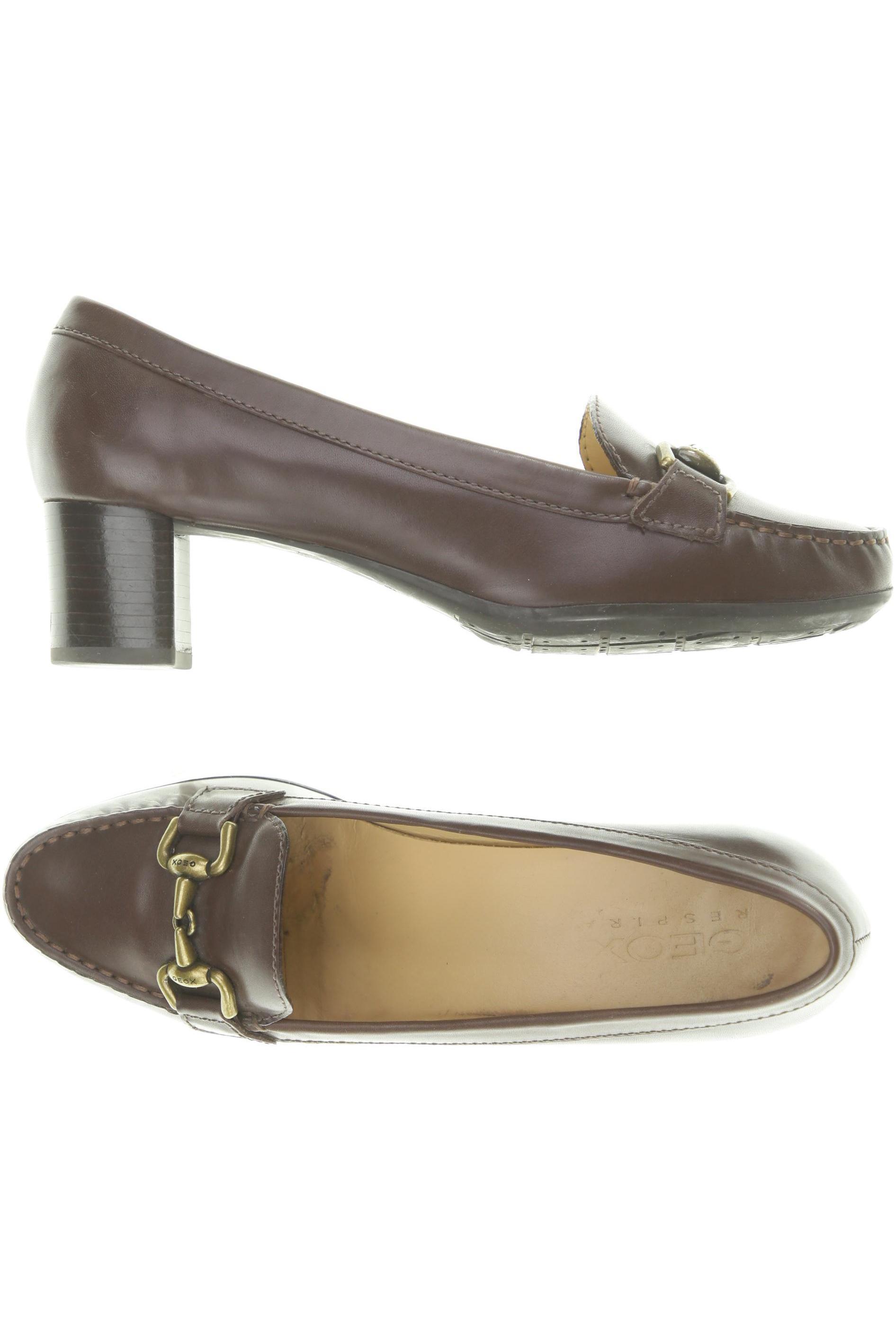 

Geox Damen Halbschuh, braun, Gr. 39