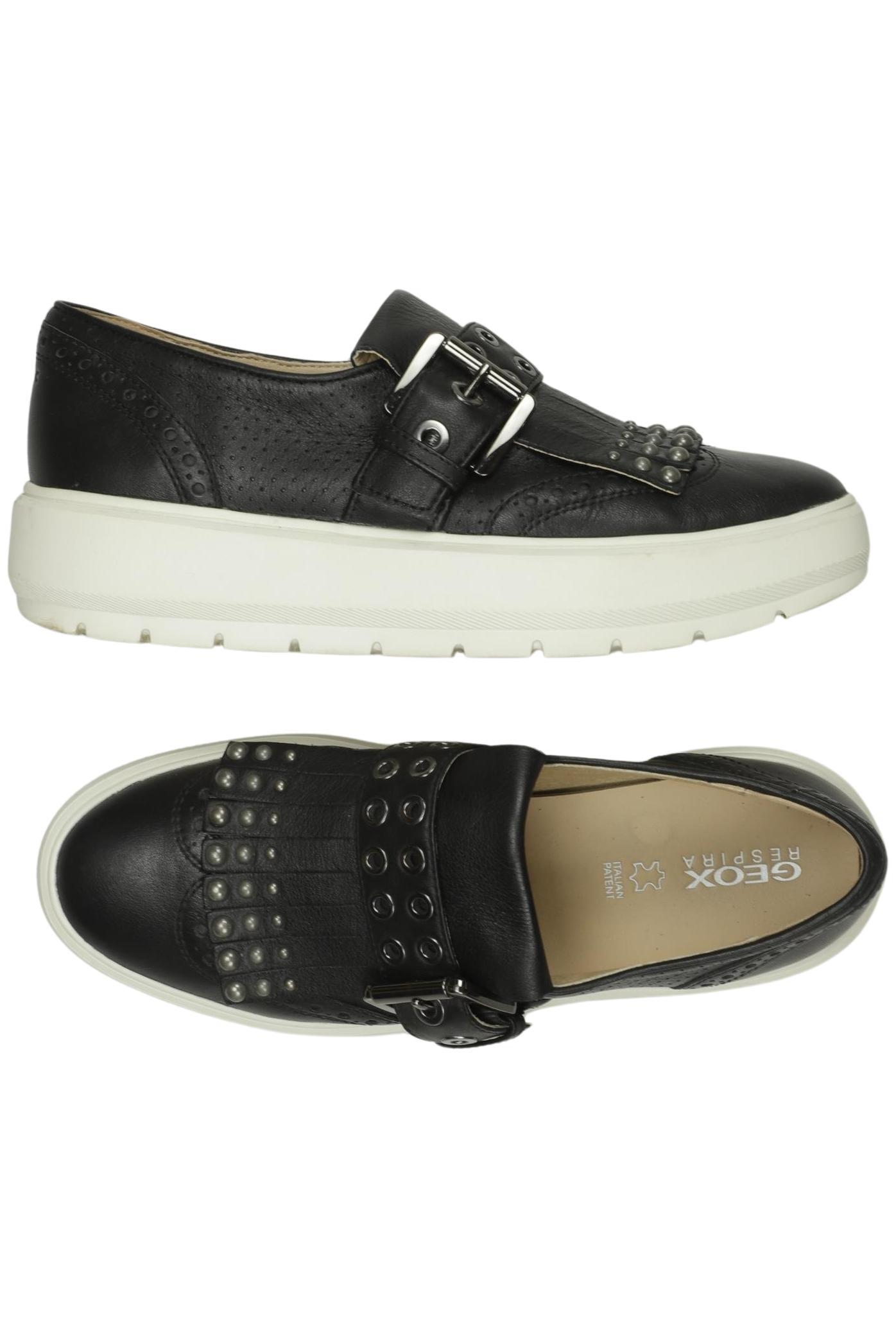 

Geox Damen Halbschuh, schwarz, Gr. 38