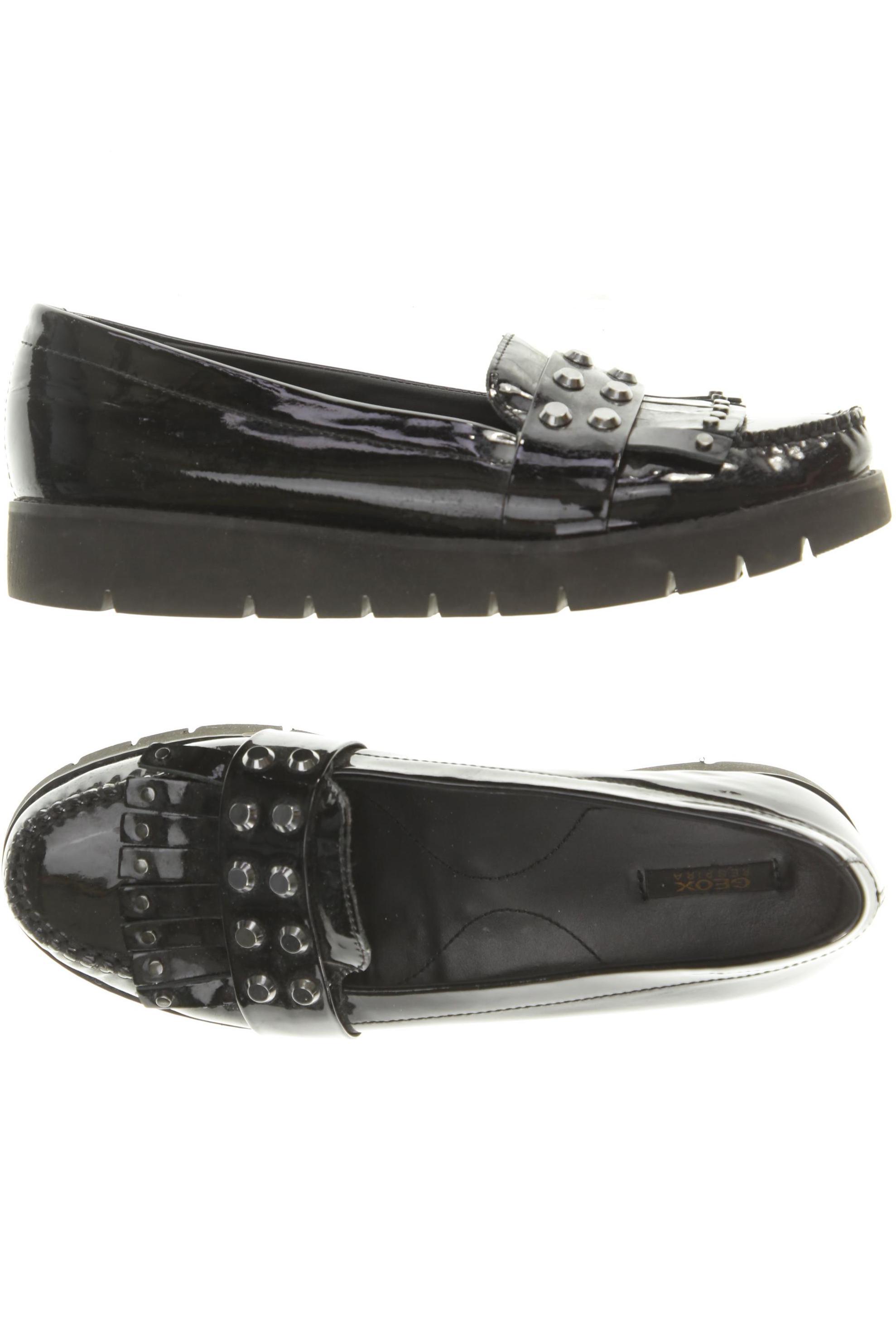 

Geox Damen Halbschuh, schwarz, Gr. 39.5