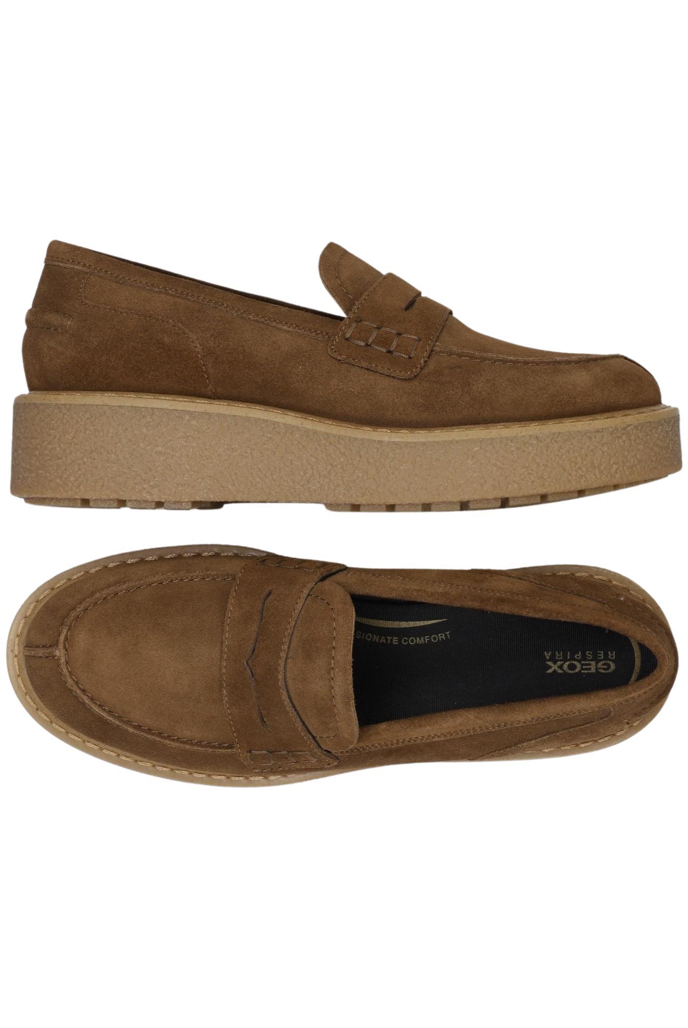 

Geox Damen Halbschuh, braun, Gr. 38