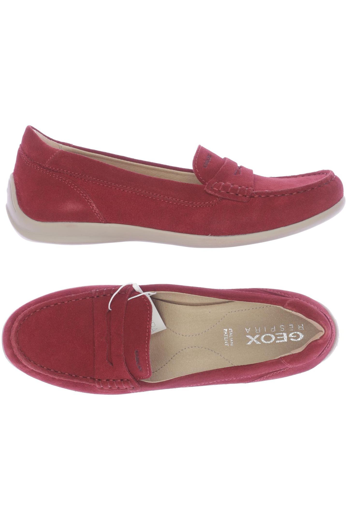 

Geox Damen Halbschuh, rot, Gr. 39