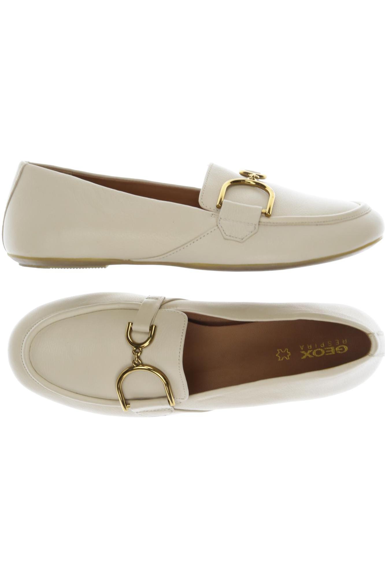 

Geox Damen Halbschuh, beige, Gr. 38