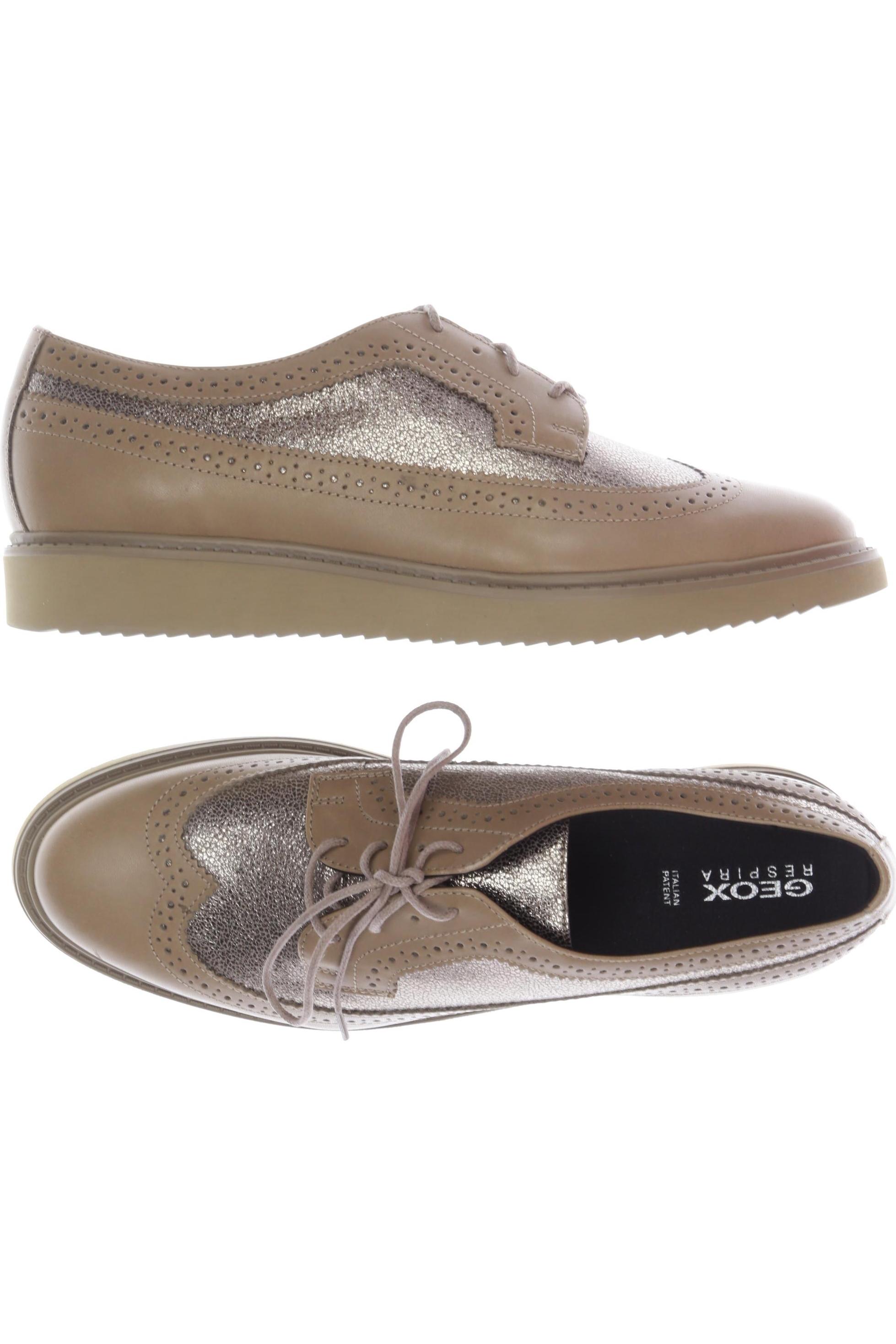 

Geox Damen Halbschuh, braun, Gr. 40