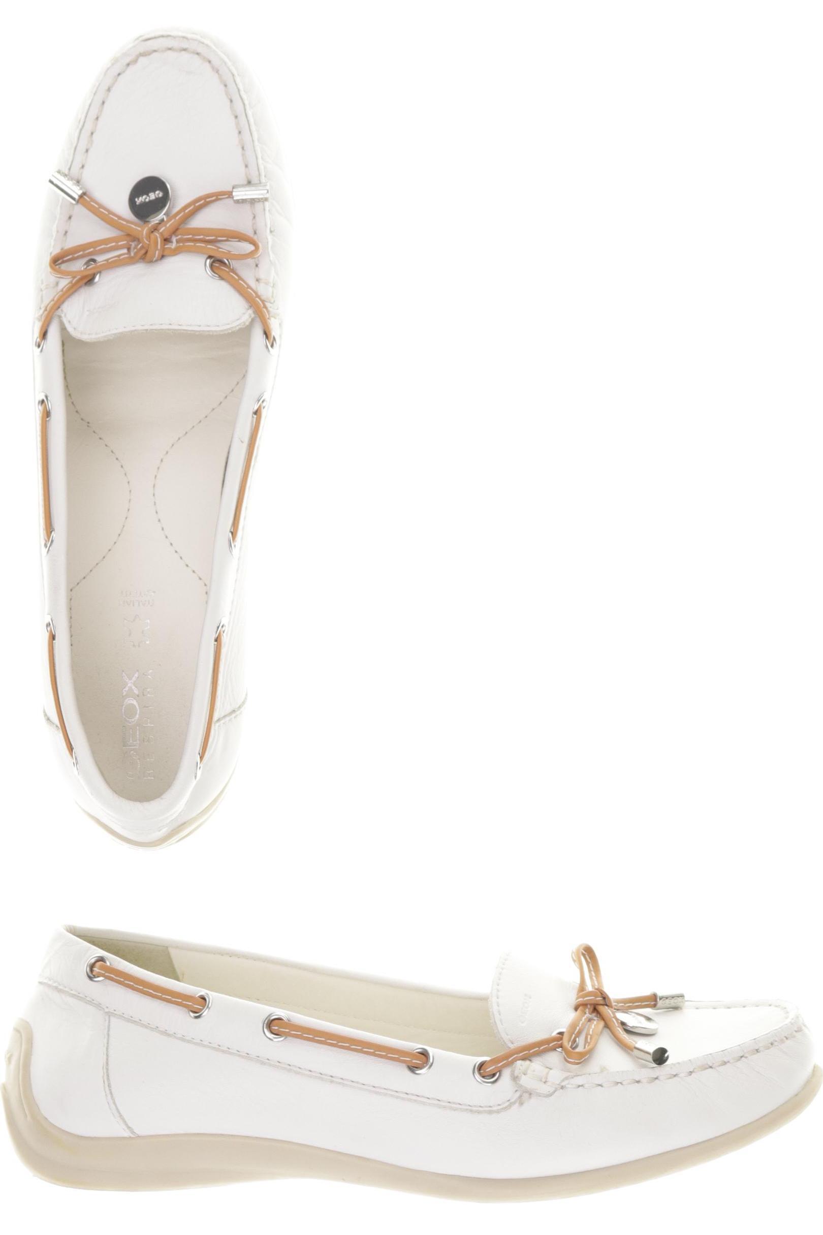 

Geox Damen Halbschuh, weiß, Gr. 38.5