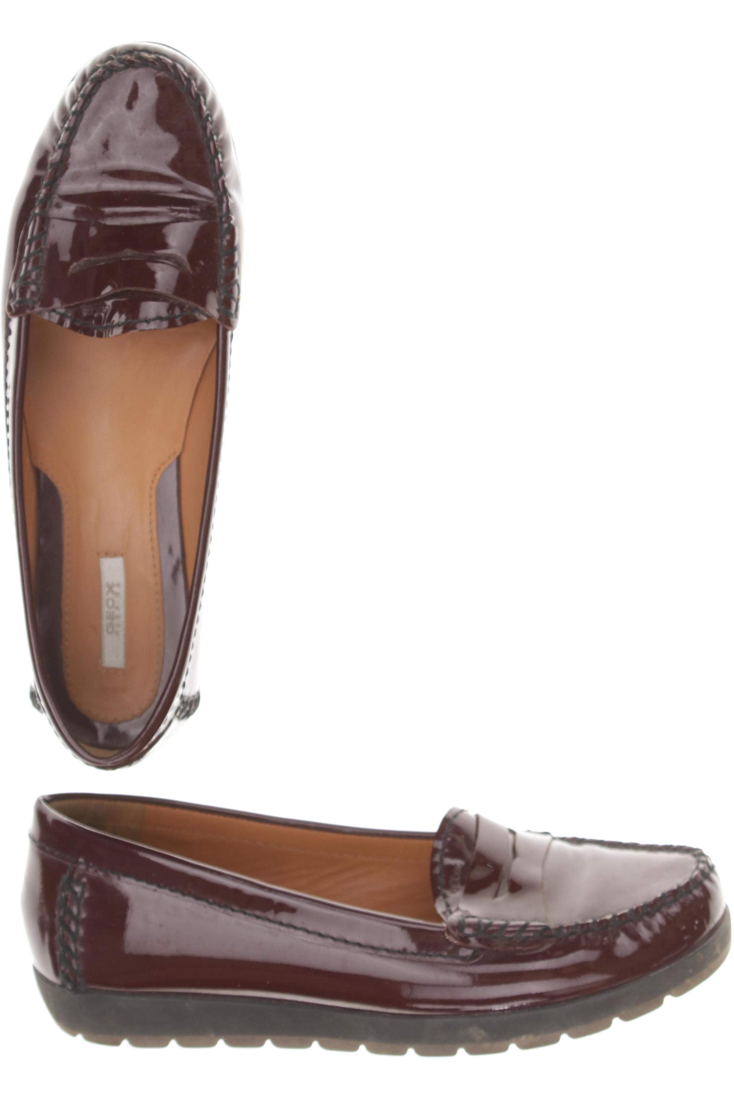 

Geox Damen Halbschuh, rot, Gr. 38.5