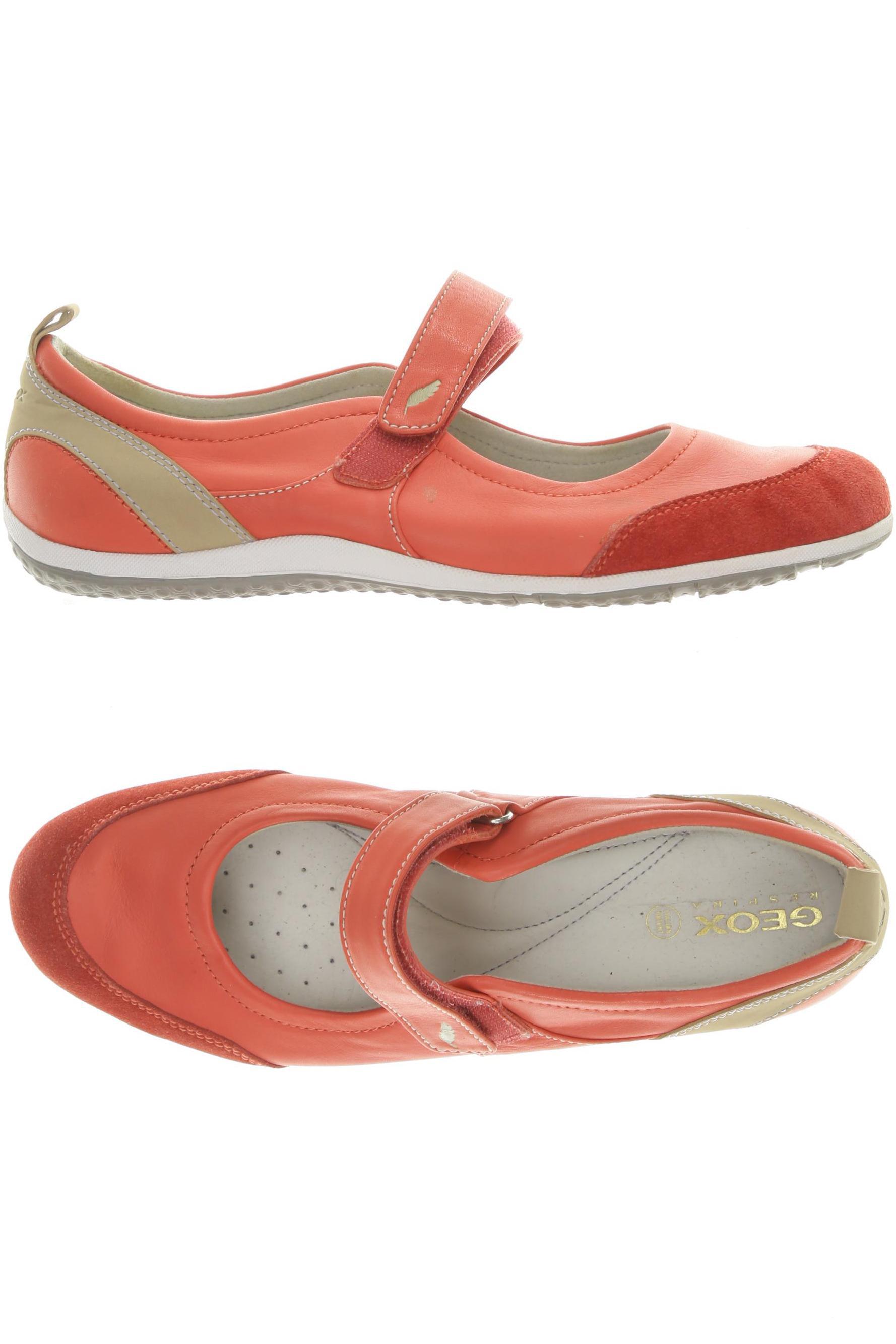 

Geox Damen Halbschuh, rot, Gr. 40