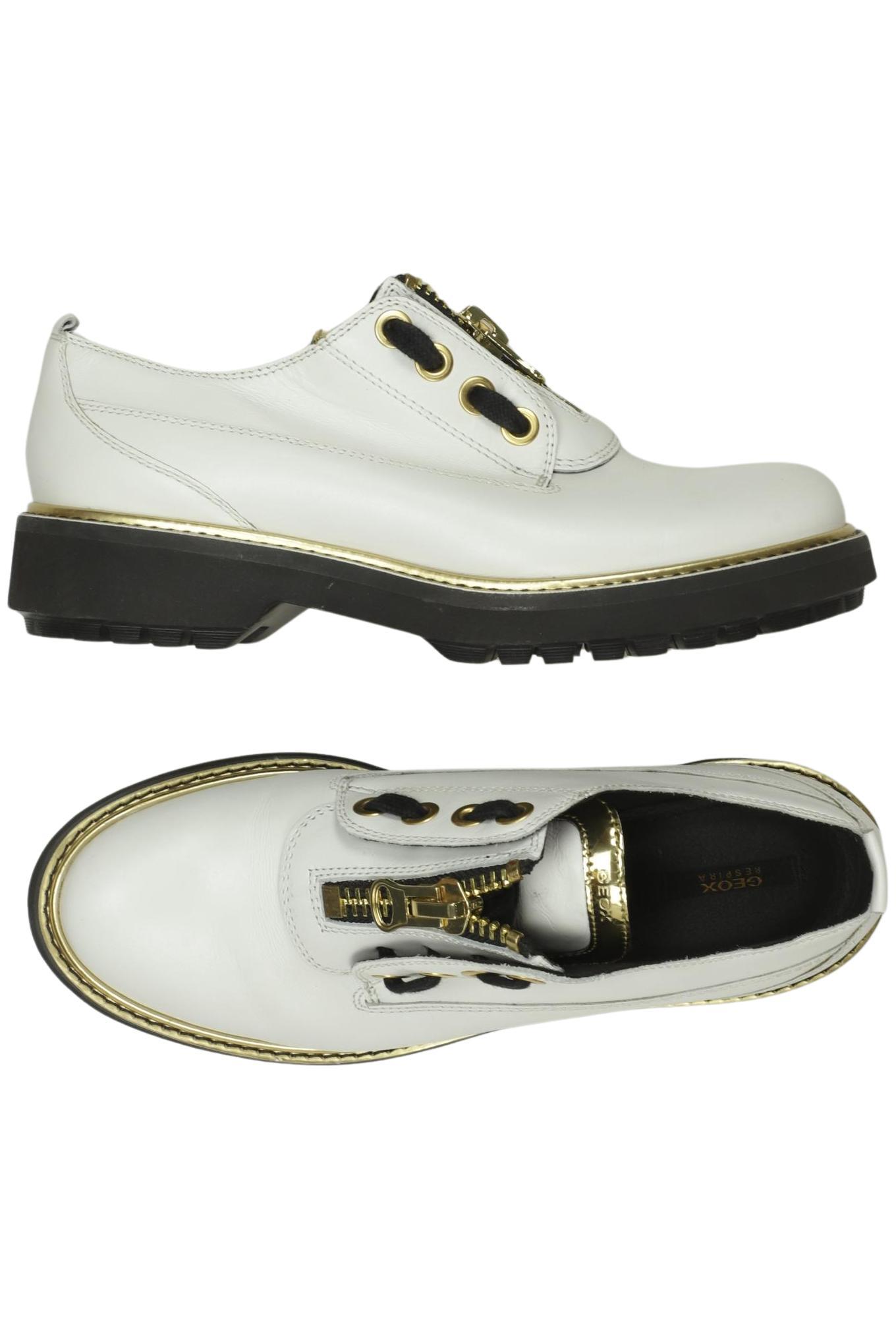 

Geox Damen Halbschuh, weiß, Gr. 36