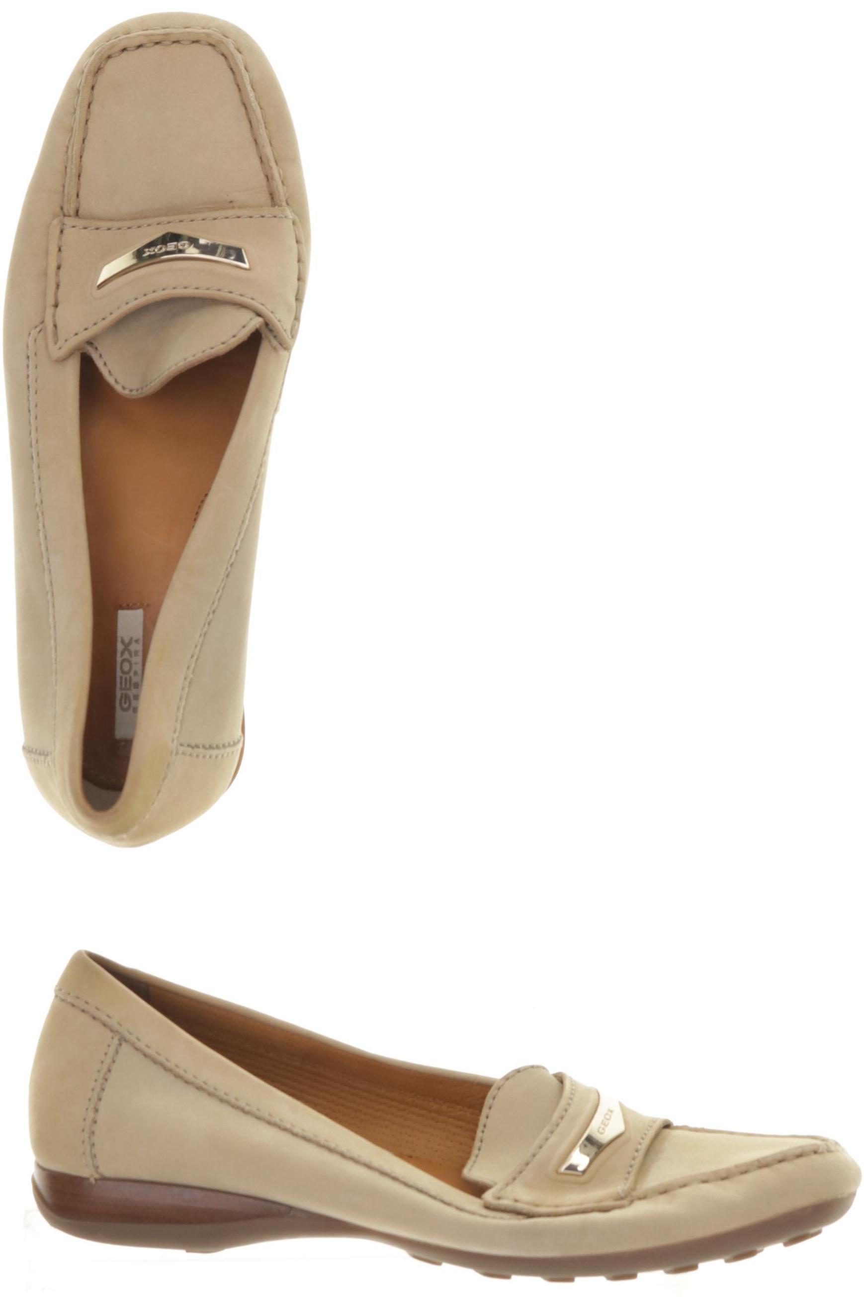 

Geox Damen Halbschuh, beige, Gr. 37.5