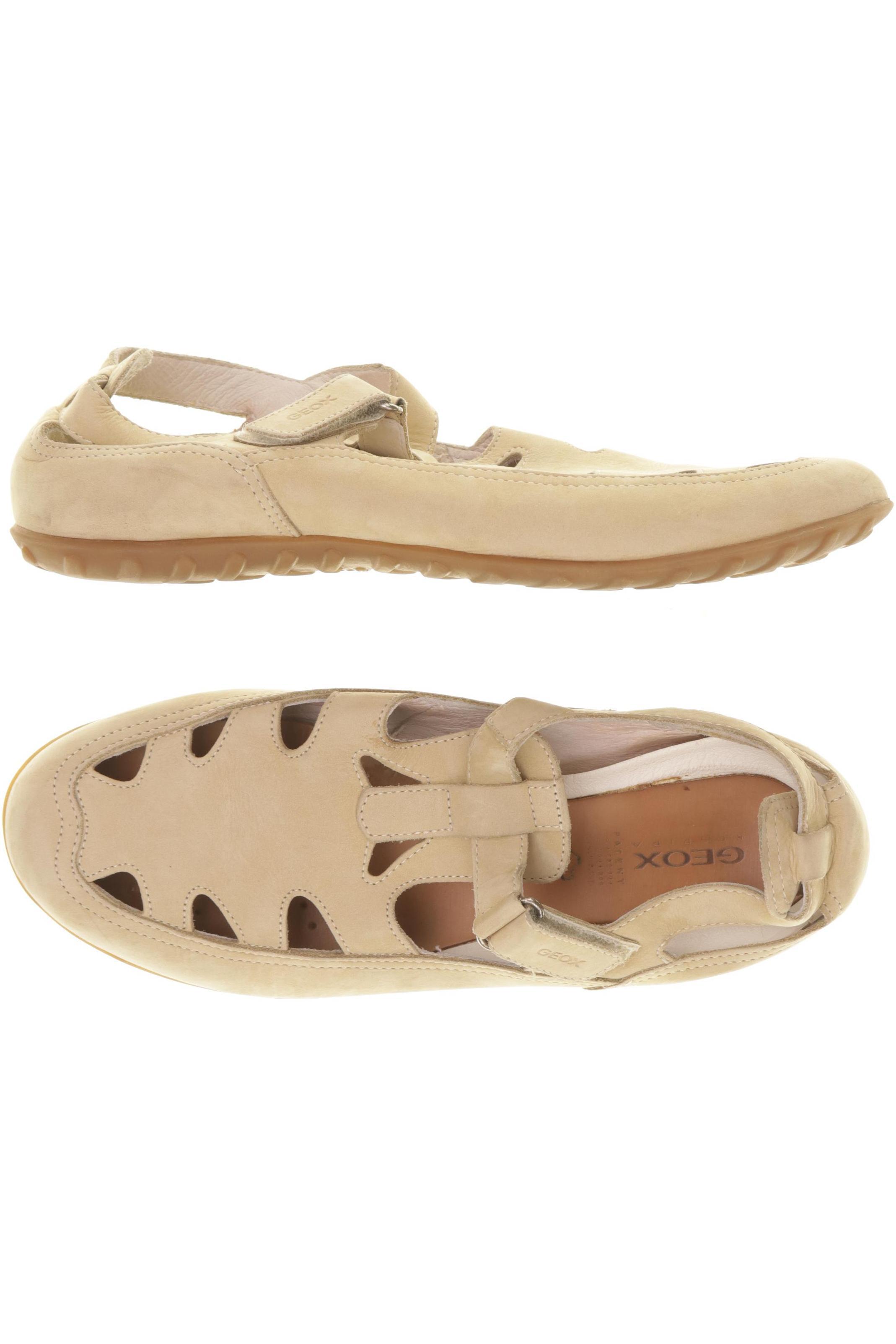 

Geox Damen Halbschuh, beige, Gr. 41
