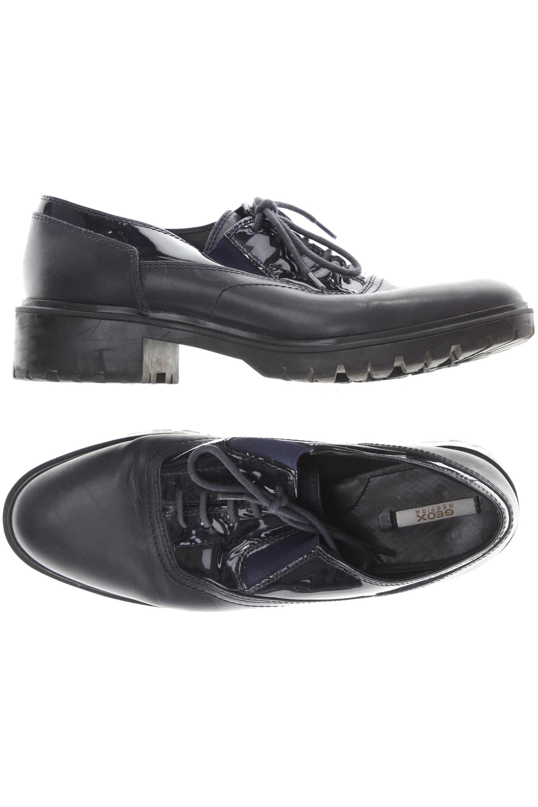 

Geox Damen Halbschuh, blau, Gr. 38