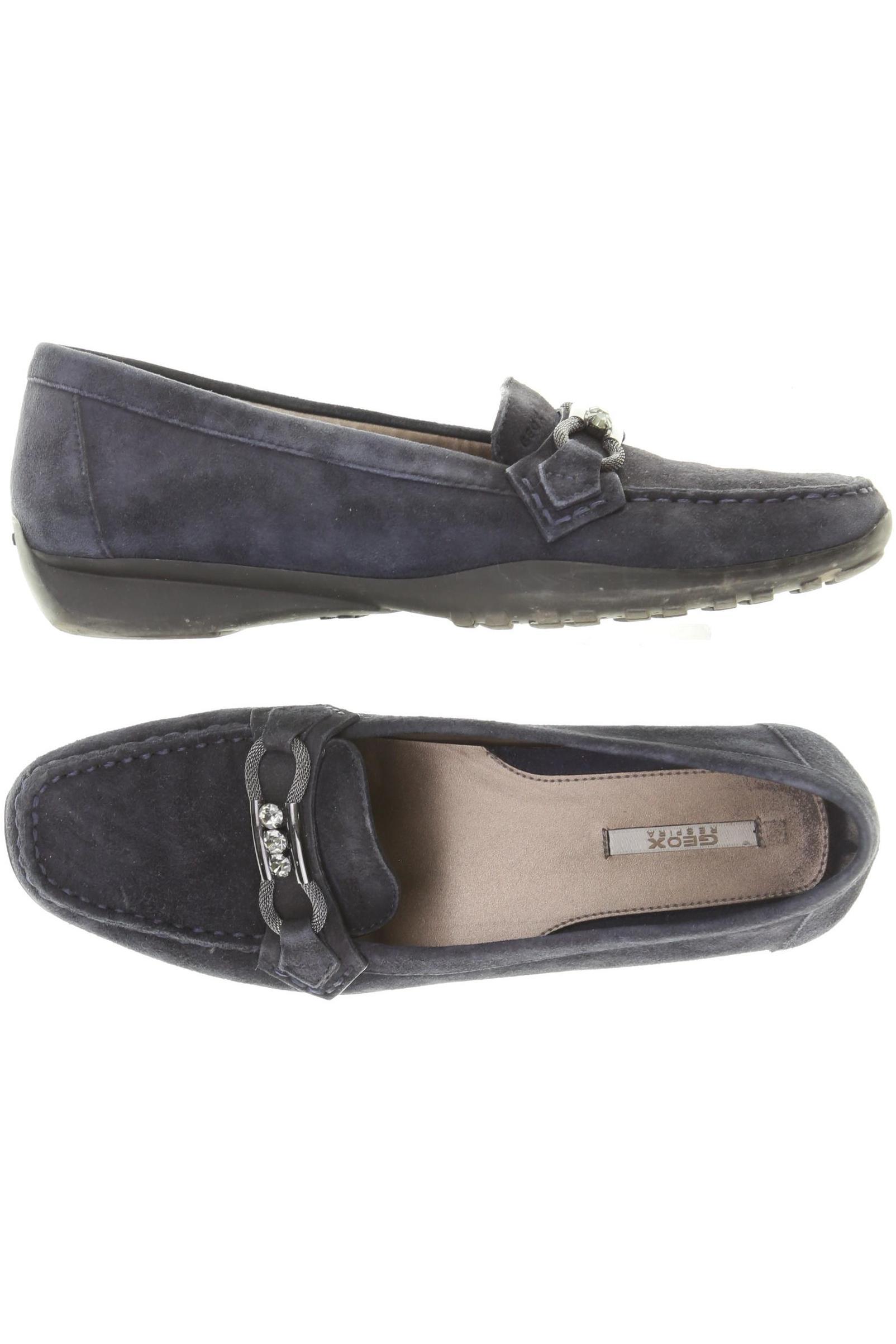 

Geox Damen Halbschuh, blau, Gr. 37