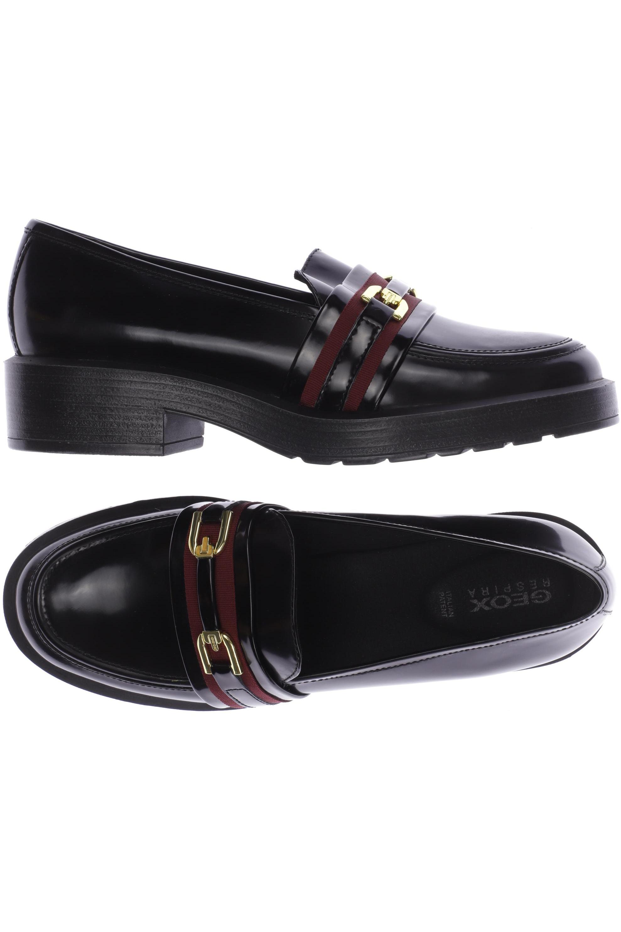 

Geox Damen Halbschuh, schwarz, Gr. 39.5