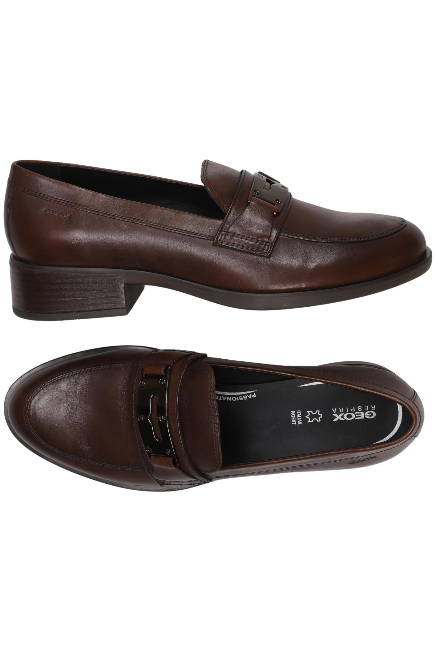 

Geox Damen Halbschuh, braun, Gr. 38