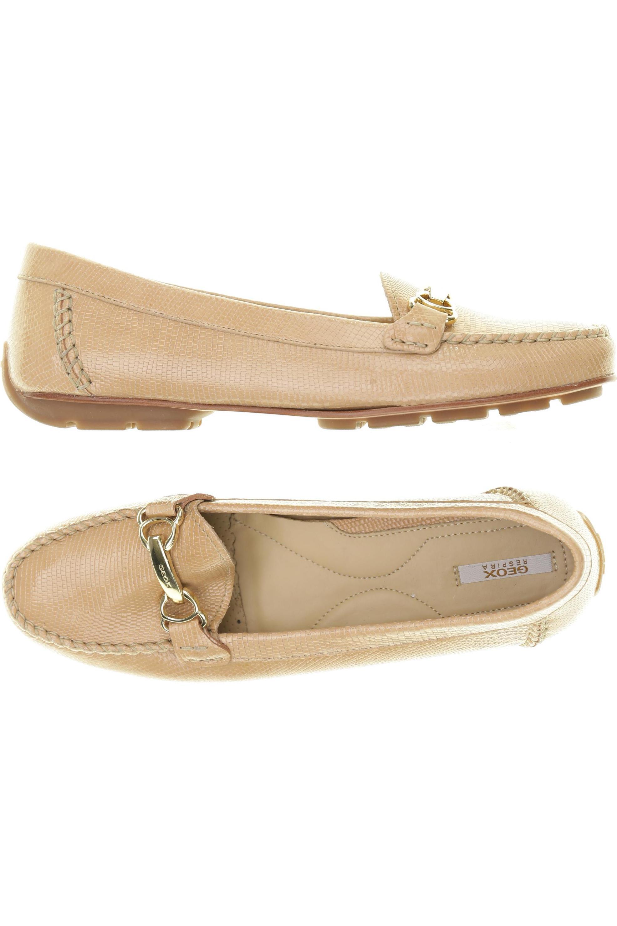 

Geox Damen Halbschuh, beige, Gr. 38