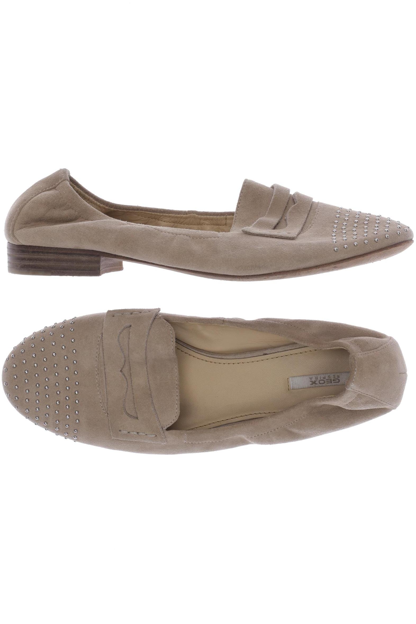 

Geox Damen Halbschuh, beige, Gr. 39.5