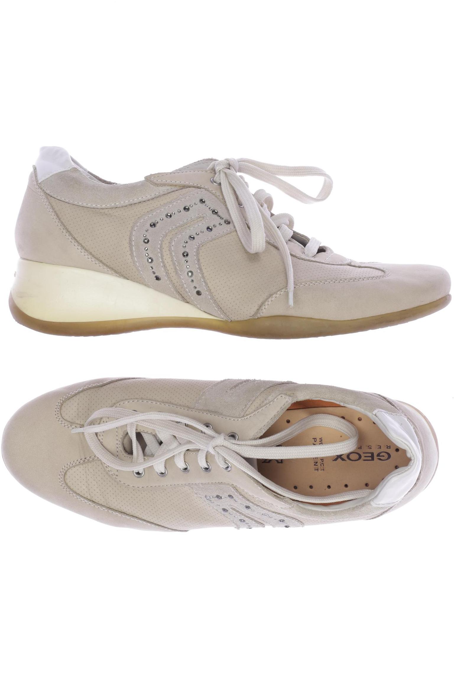 

Geox Damen Halbschuh, beige, Gr. 40