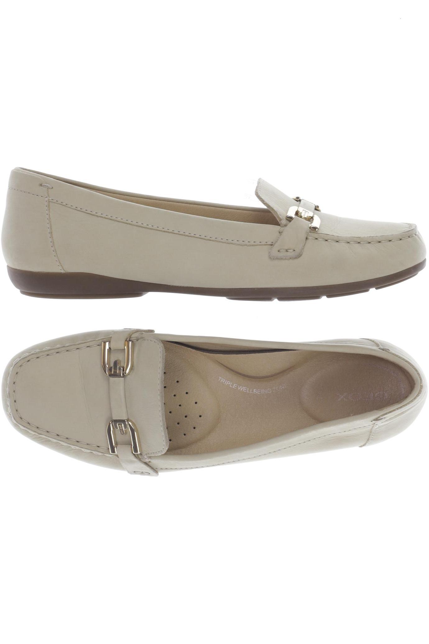 

Geox Damen Halbschuh, beige, Gr. 37.5