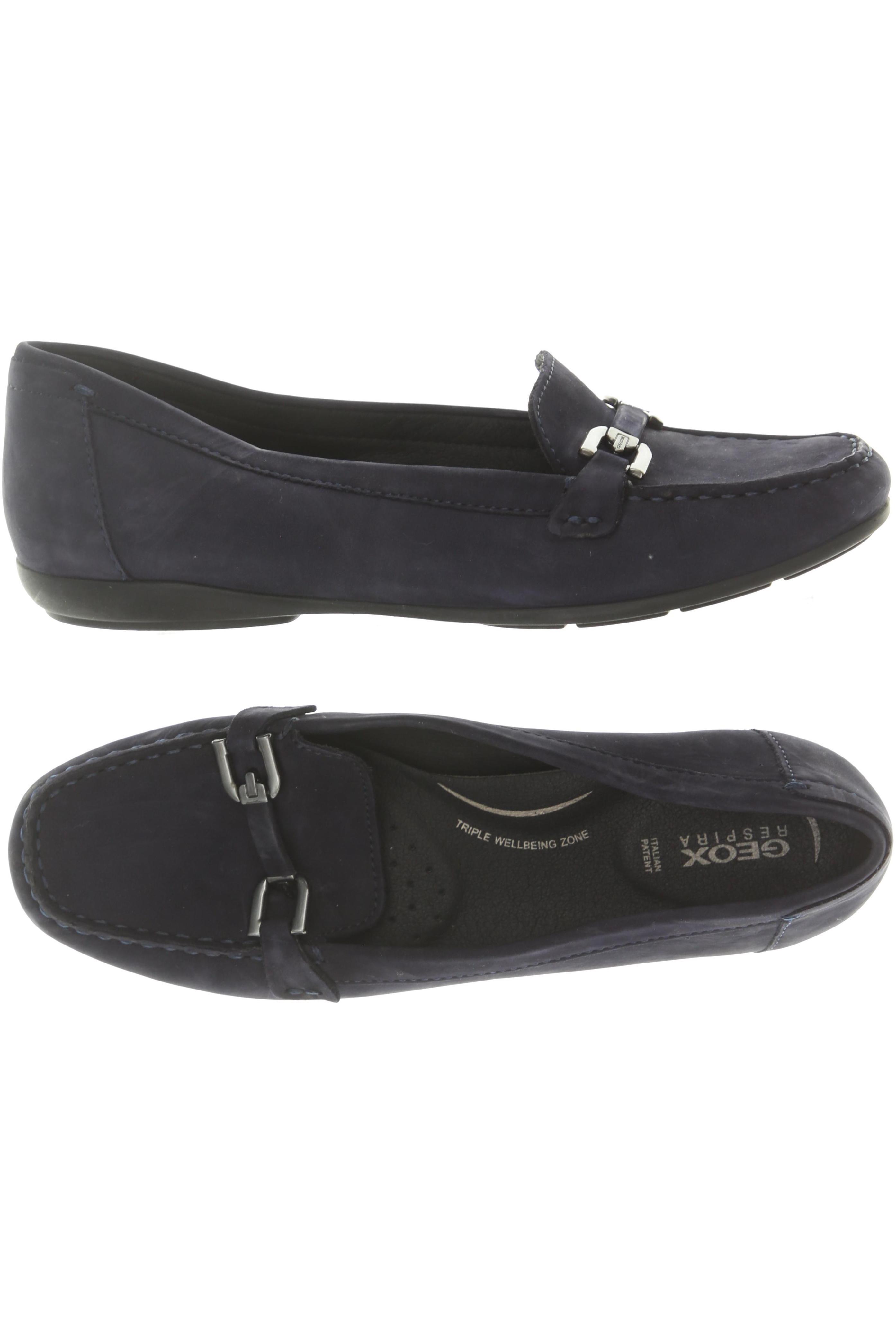 

Geox Damen Halbschuh, blau, Gr. 39.5