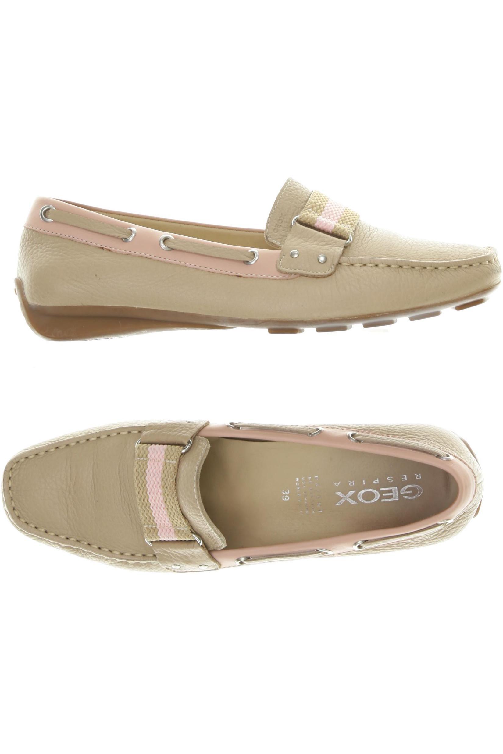 

Geox Damen Halbschuh, beige, Gr. 39
