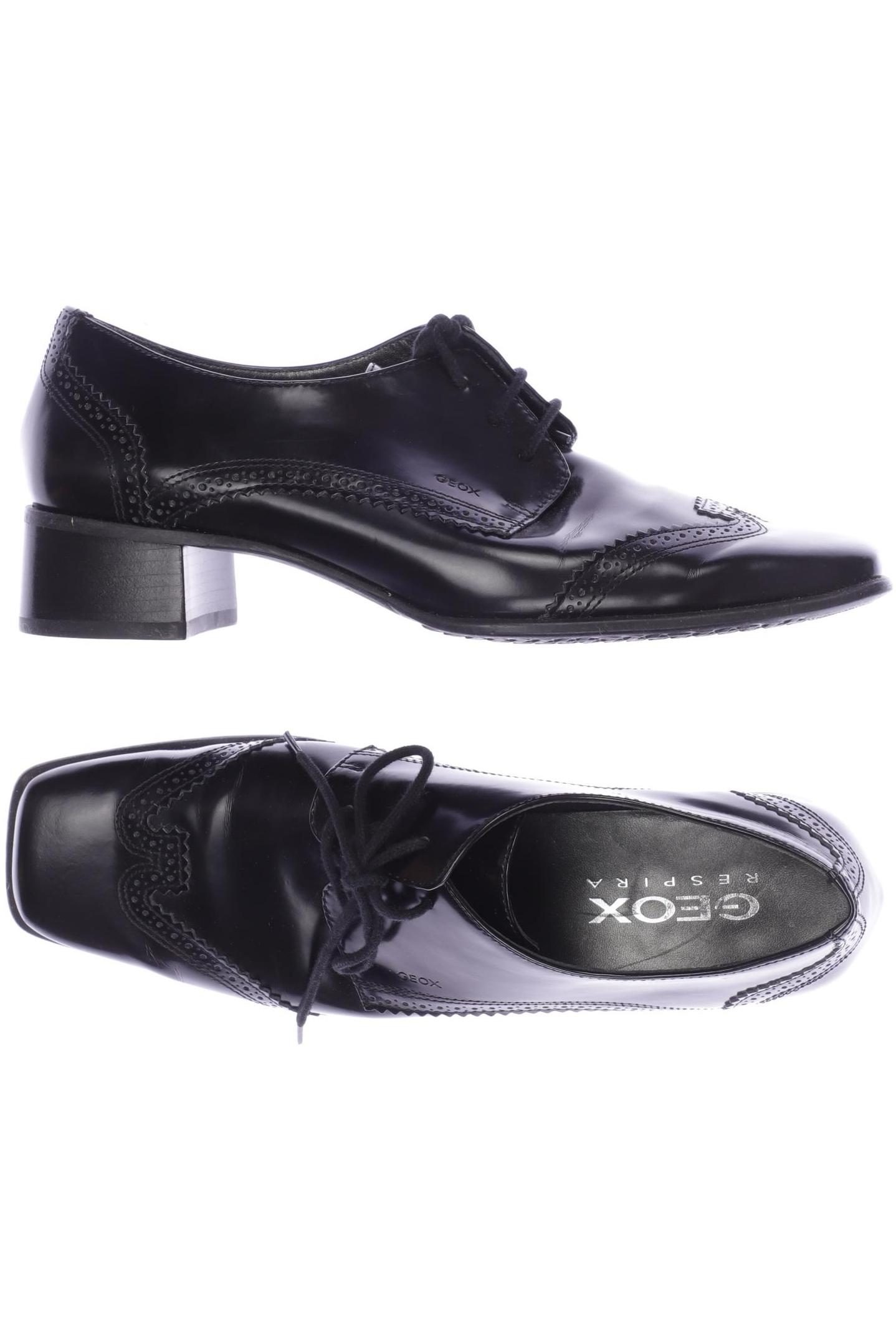 

Geox Damen Halbschuh, schwarz