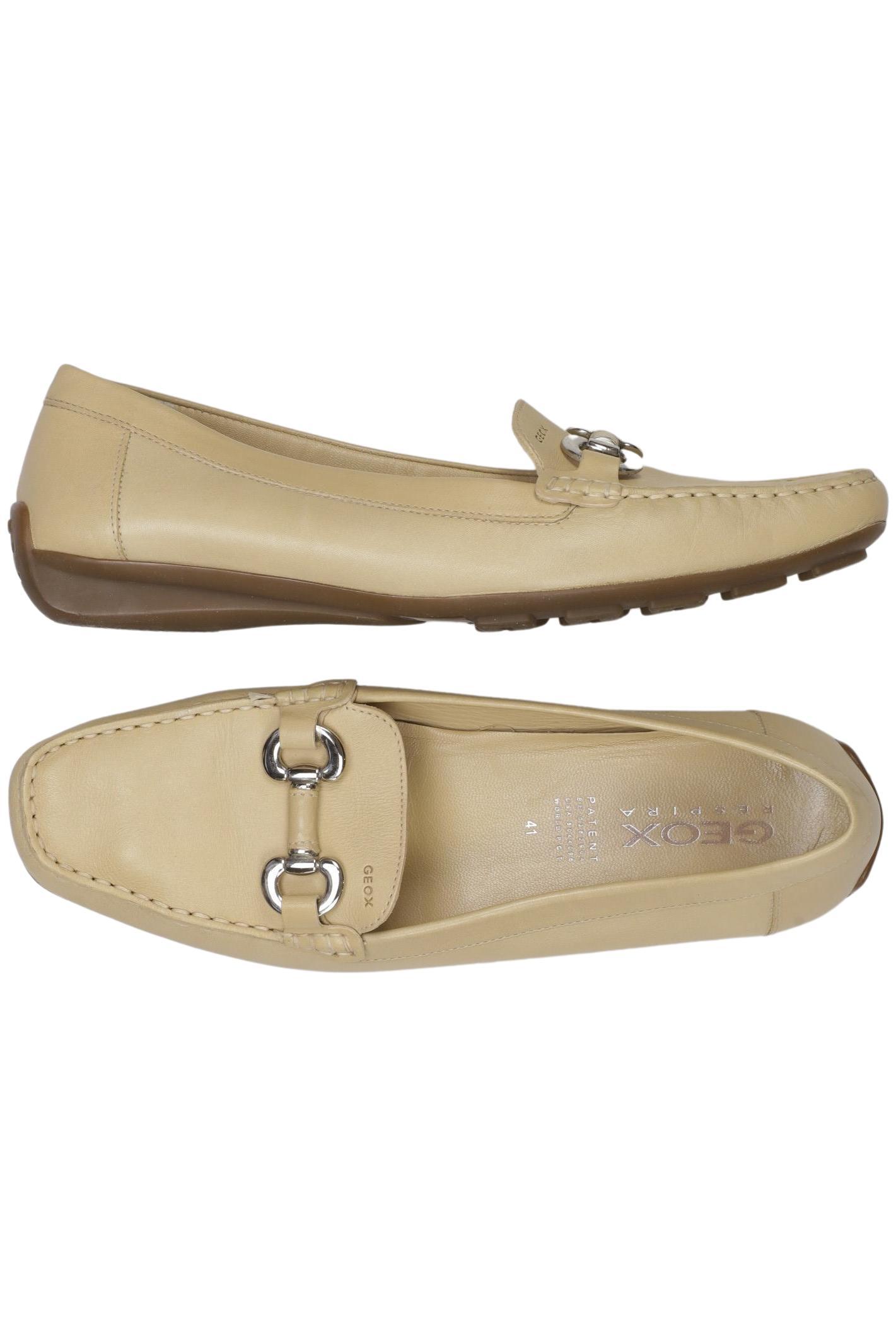 

Geox Damen Halbschuh, beige, Gr. 41