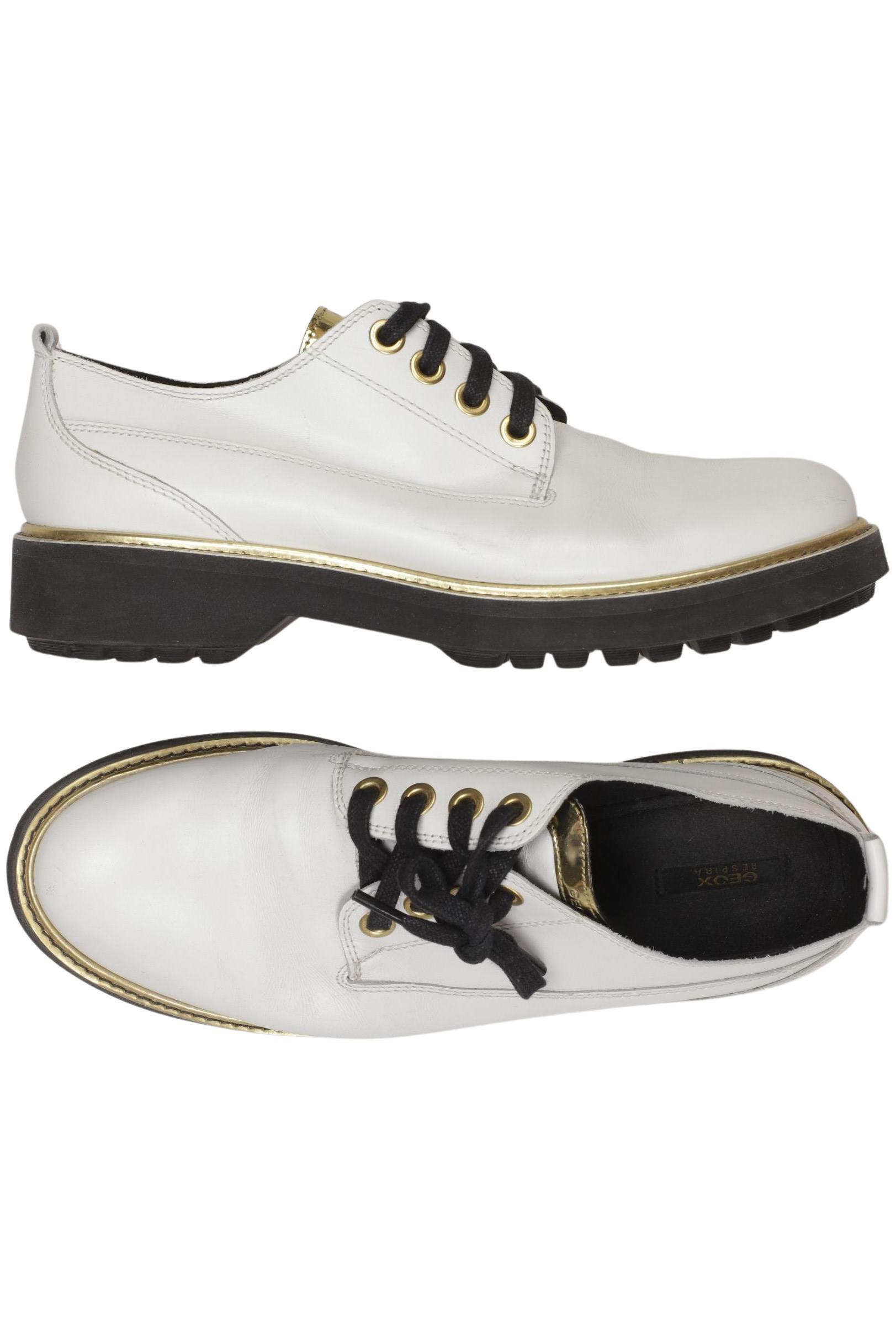 

Geox Damen Halbschuh, weiß, Gr. 39