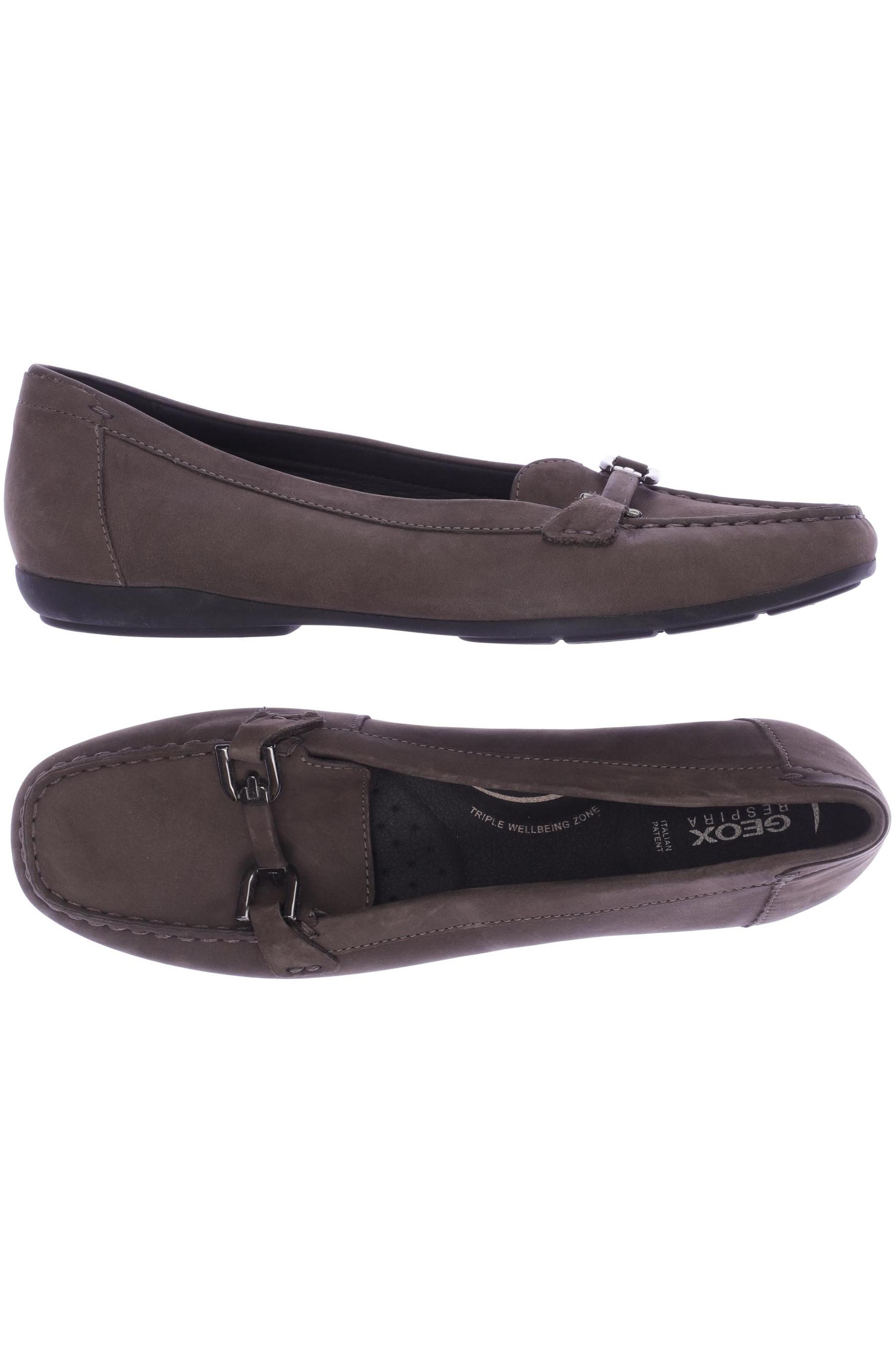 

Geox Damen Halbschuh, braun, Gr. 41