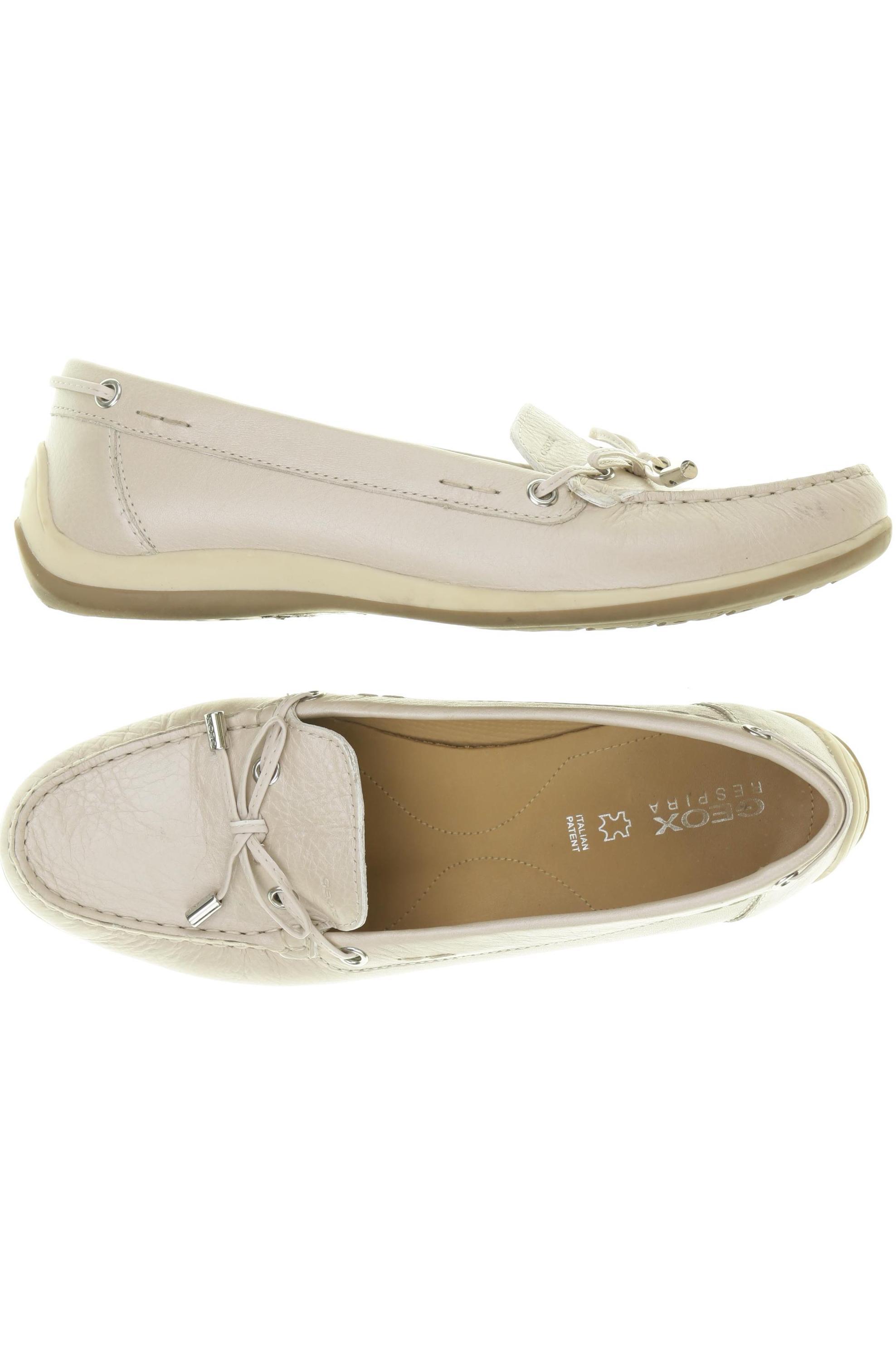 

Geox Damen Halbschuh, beige, Gr. 39