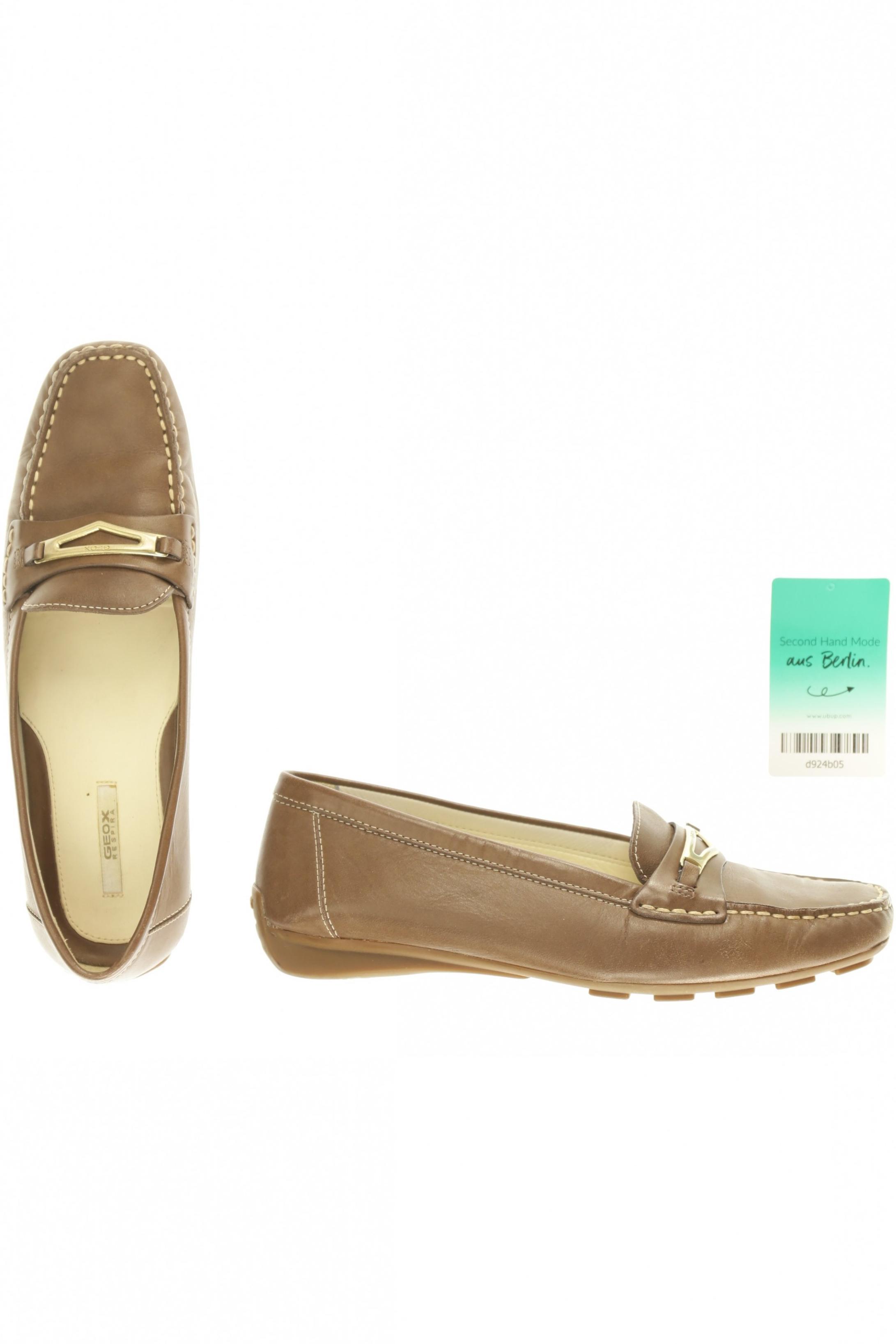 

Geox Damen Halbschuh, braun, Gr. 38.5