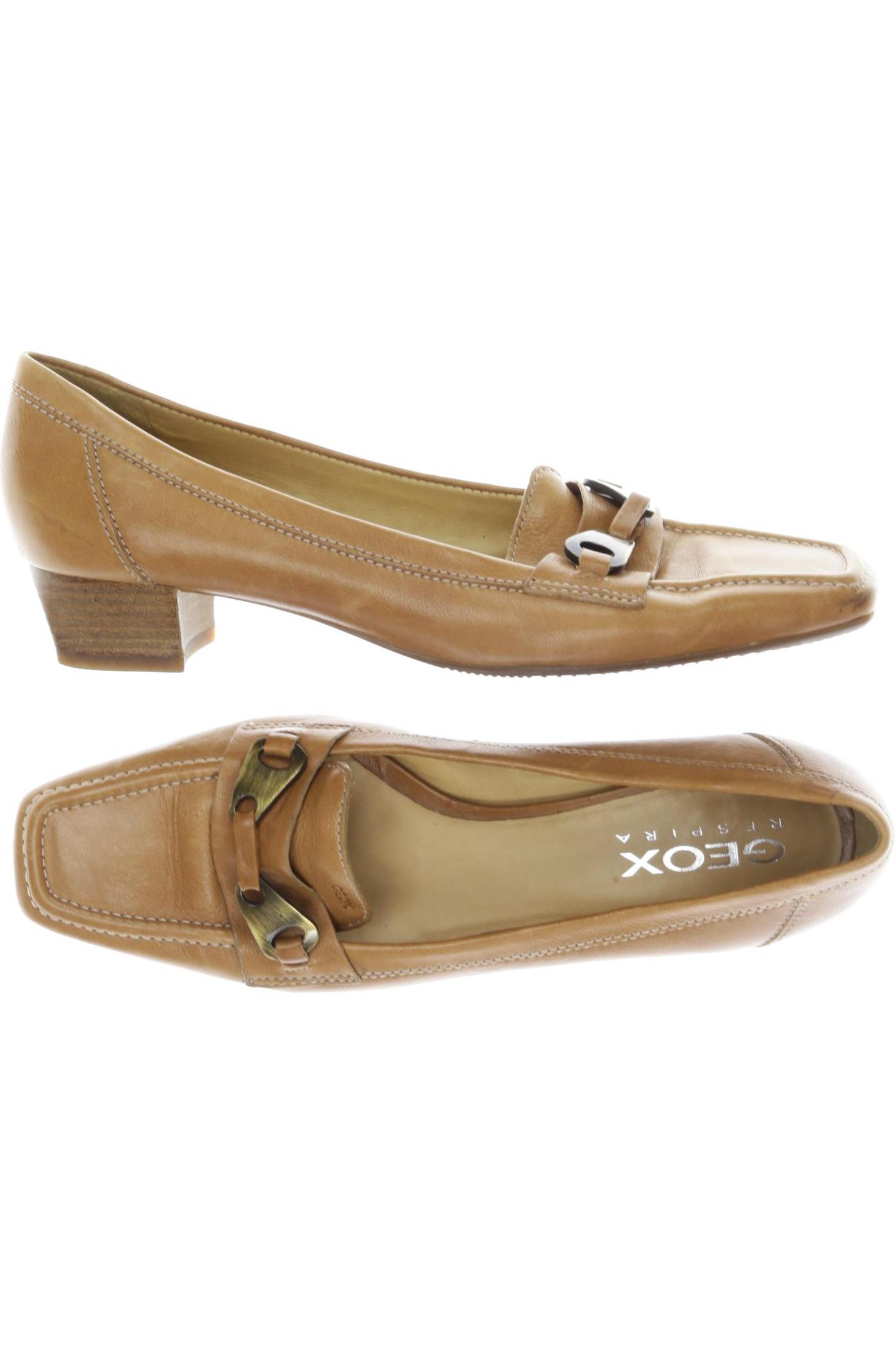 

Geox Damen Halbschuh, beige, Gr. 37