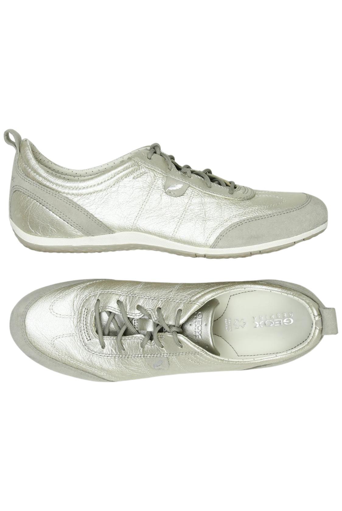 

Geox Damen Halbschuh, silber, Gr. 40