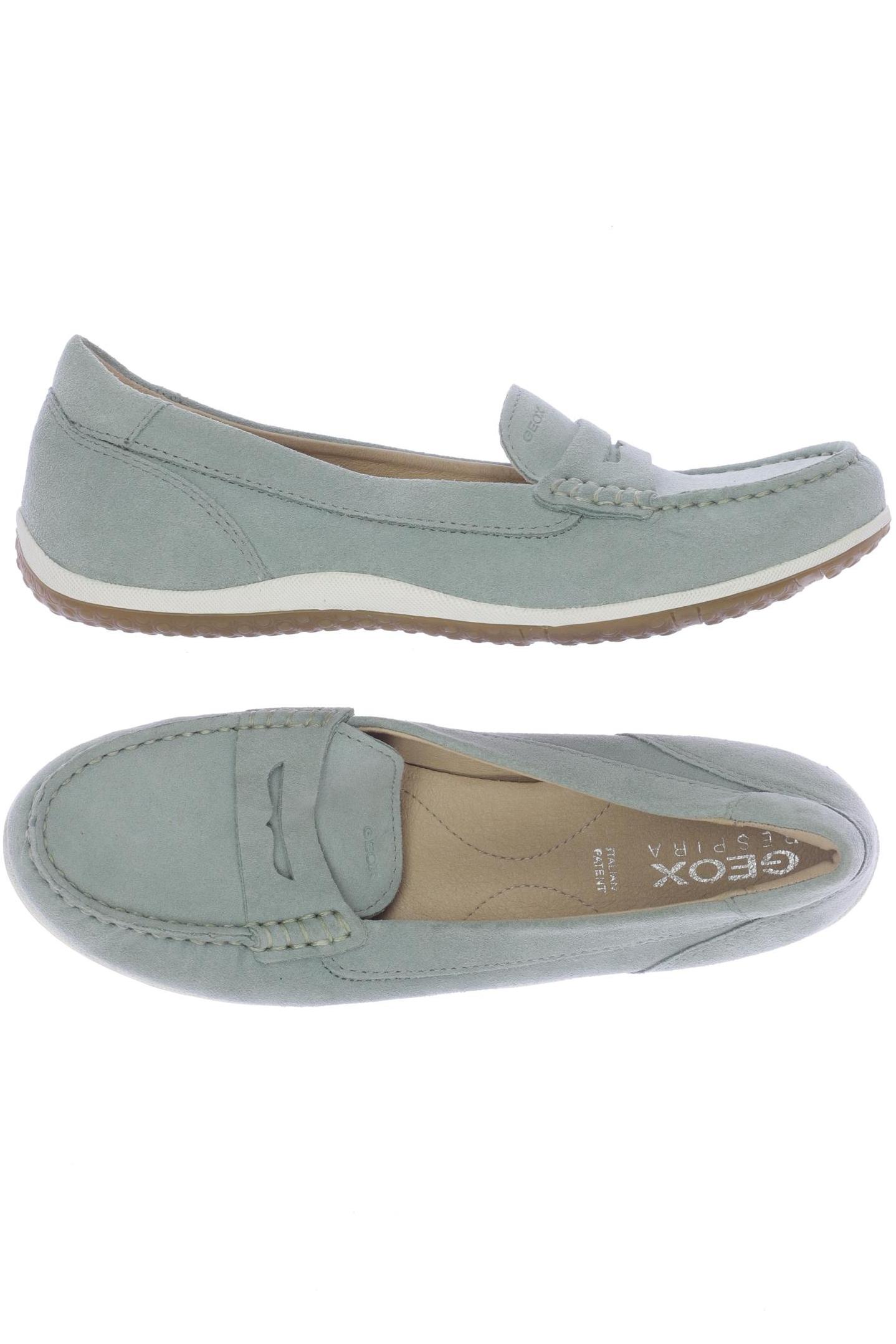 

Geox Damen Halbschuh, hellgrün, Gr. 39