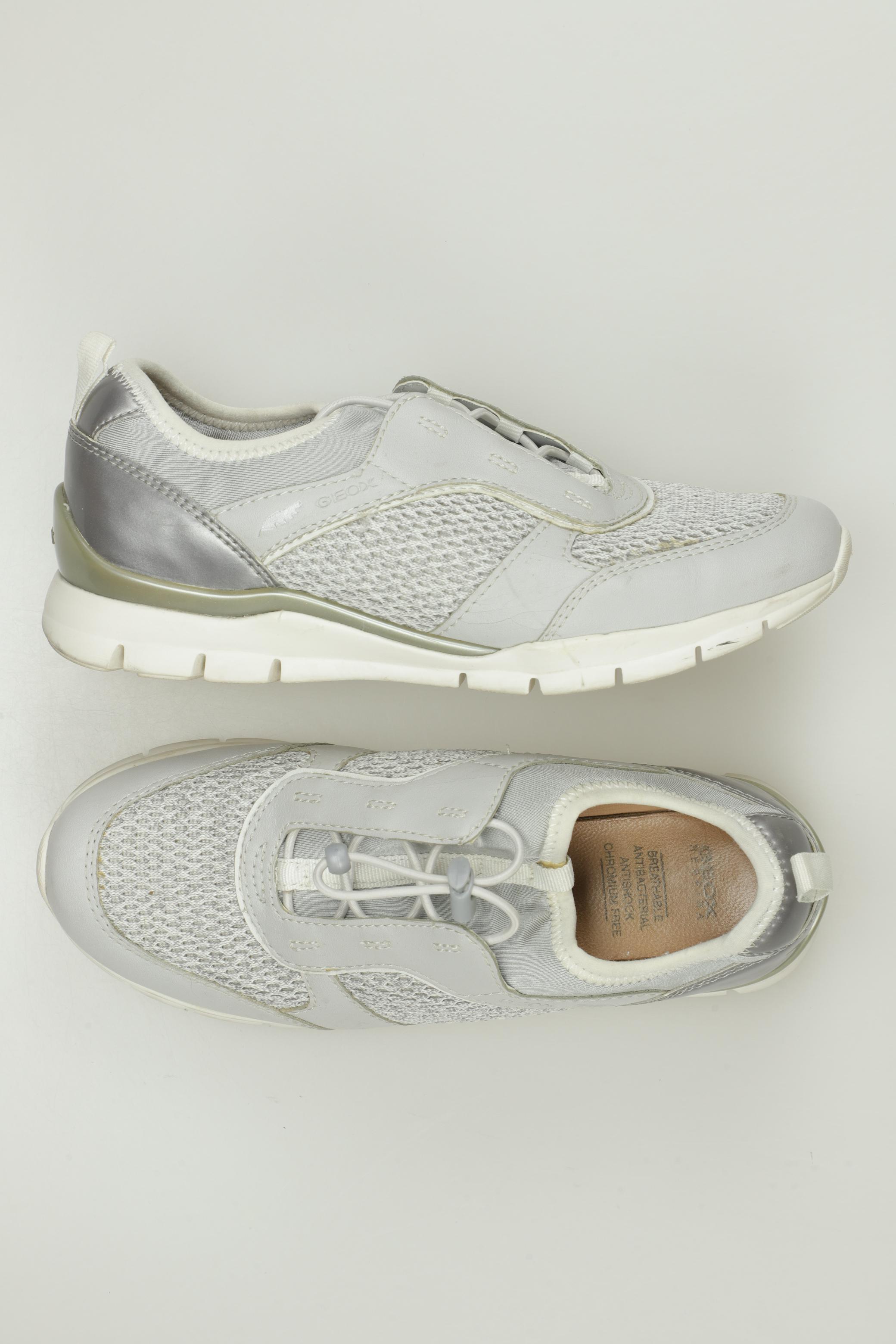 

Geox Damen Halbschuh, grau, Gr. 34