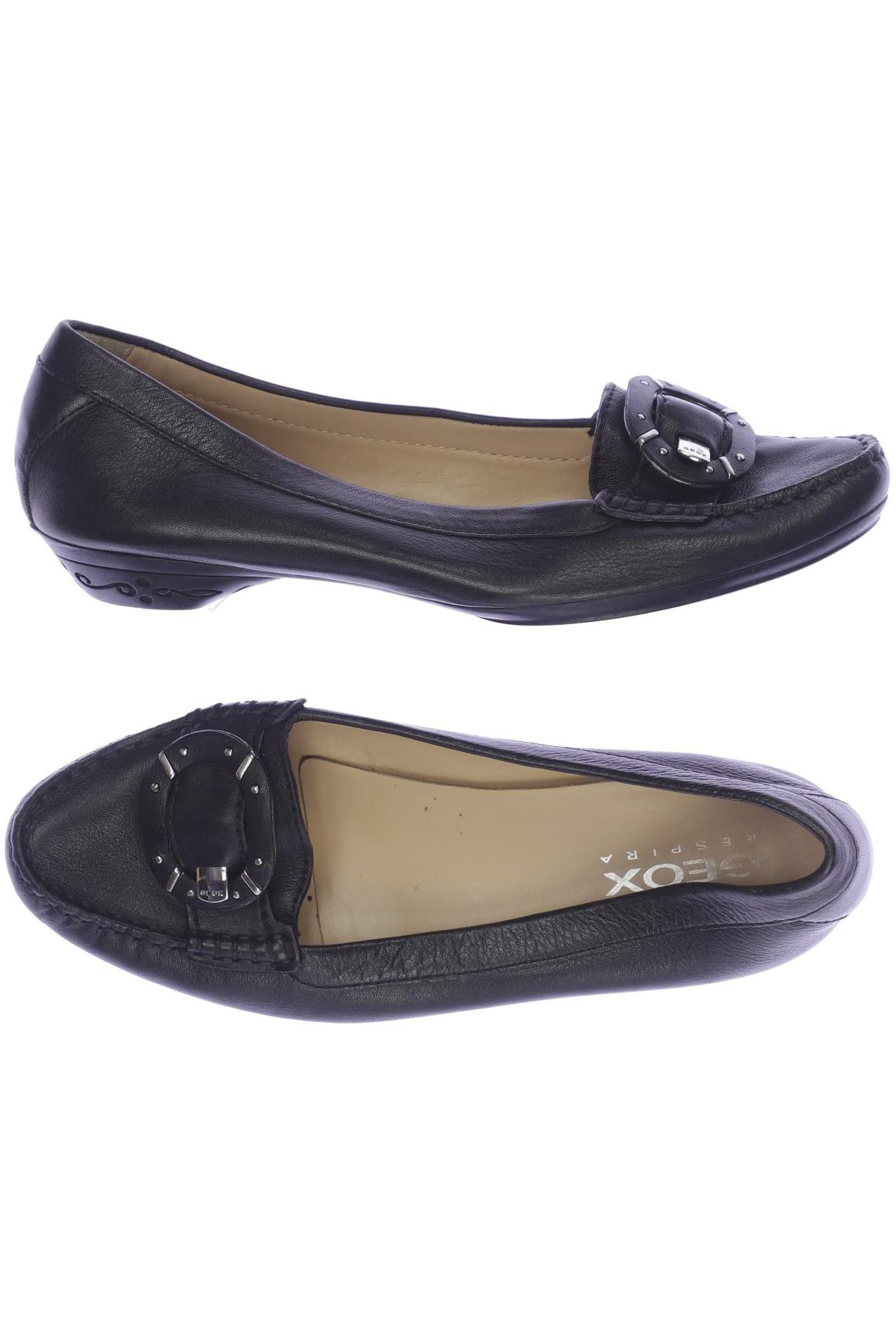 

Geox Damen Halbschuh, schwarz, Gr. 39.5