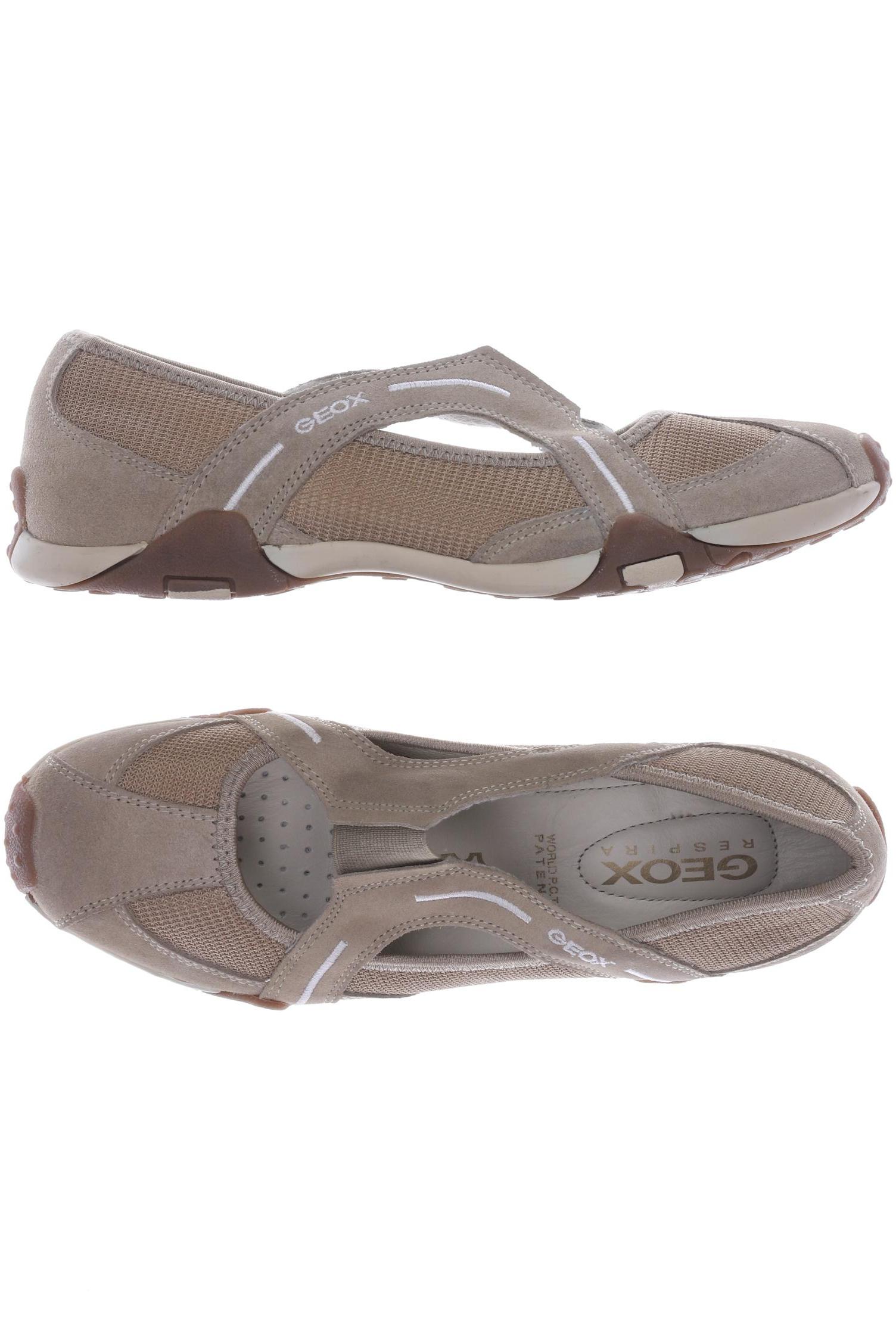 

Geox Damen Halbschuh, beige, Gr. 41