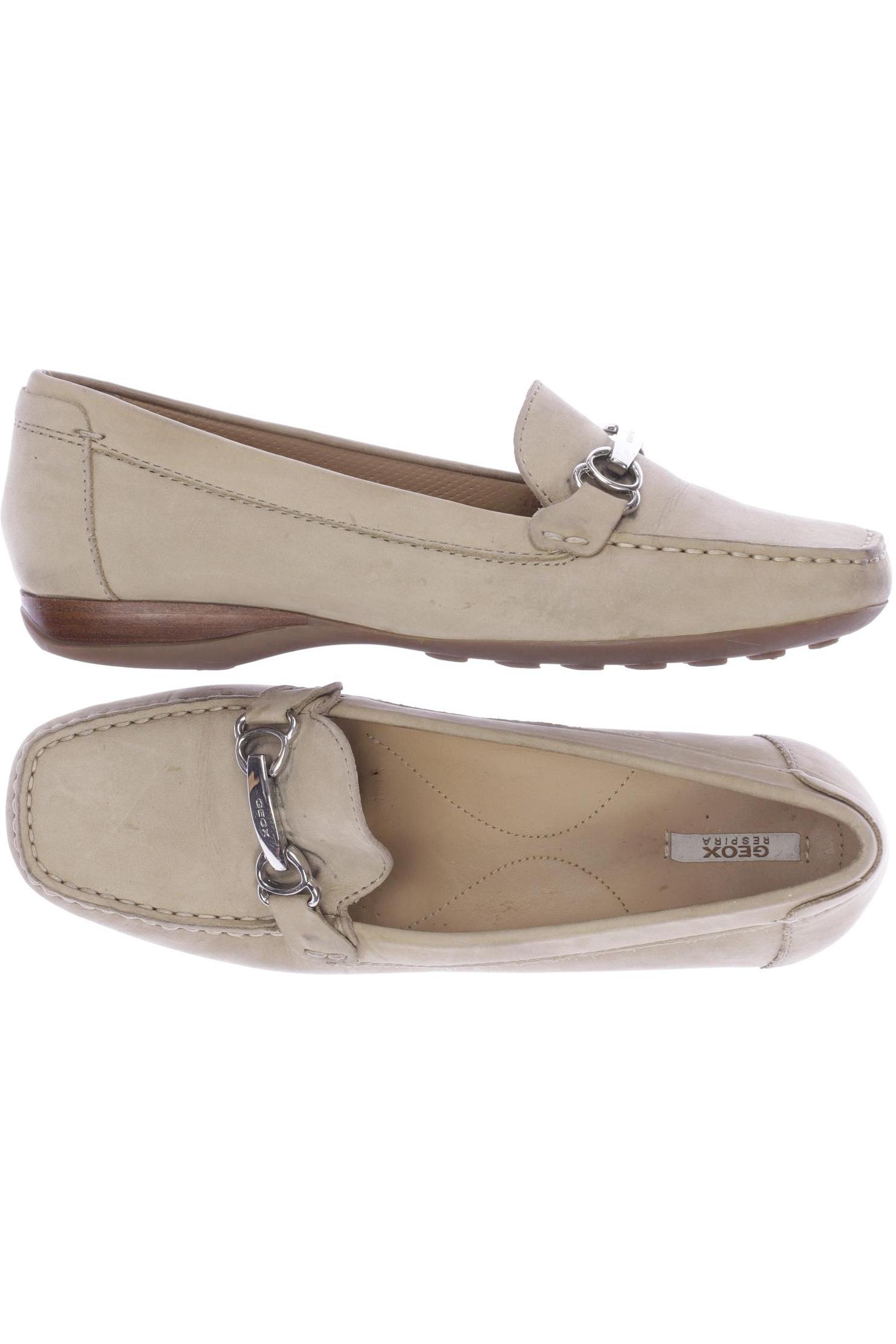 

Geox Damen Halbschuh, beige, Gr. 38.5
