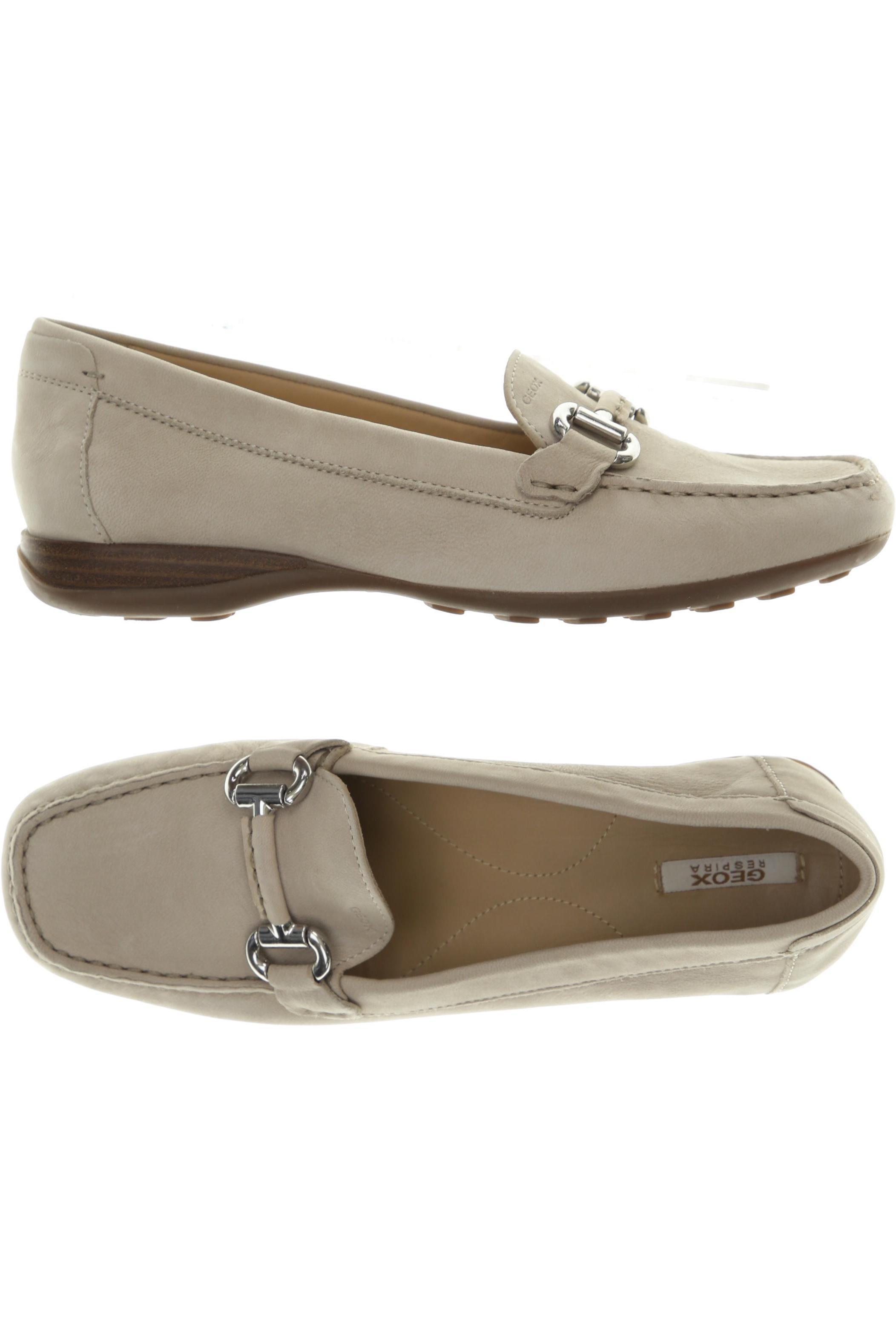 

Geox Damen Halbschuh, beige, Gr. 37