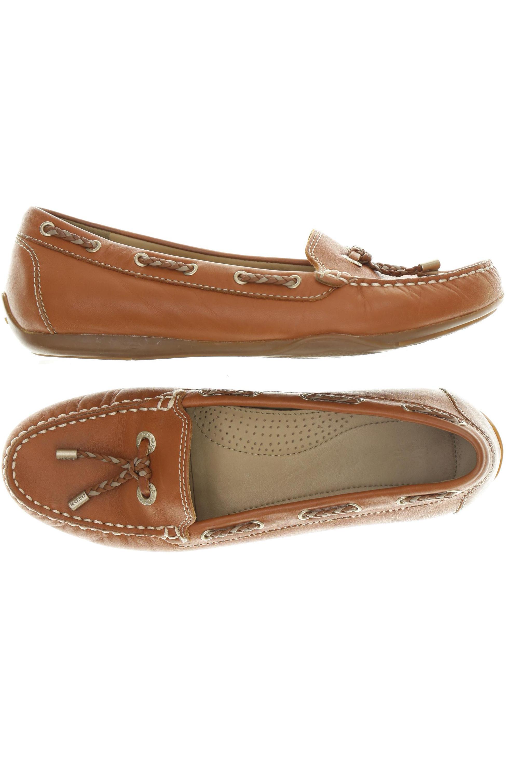 

Geox Damen Halbschuh, braun, Gr. 38