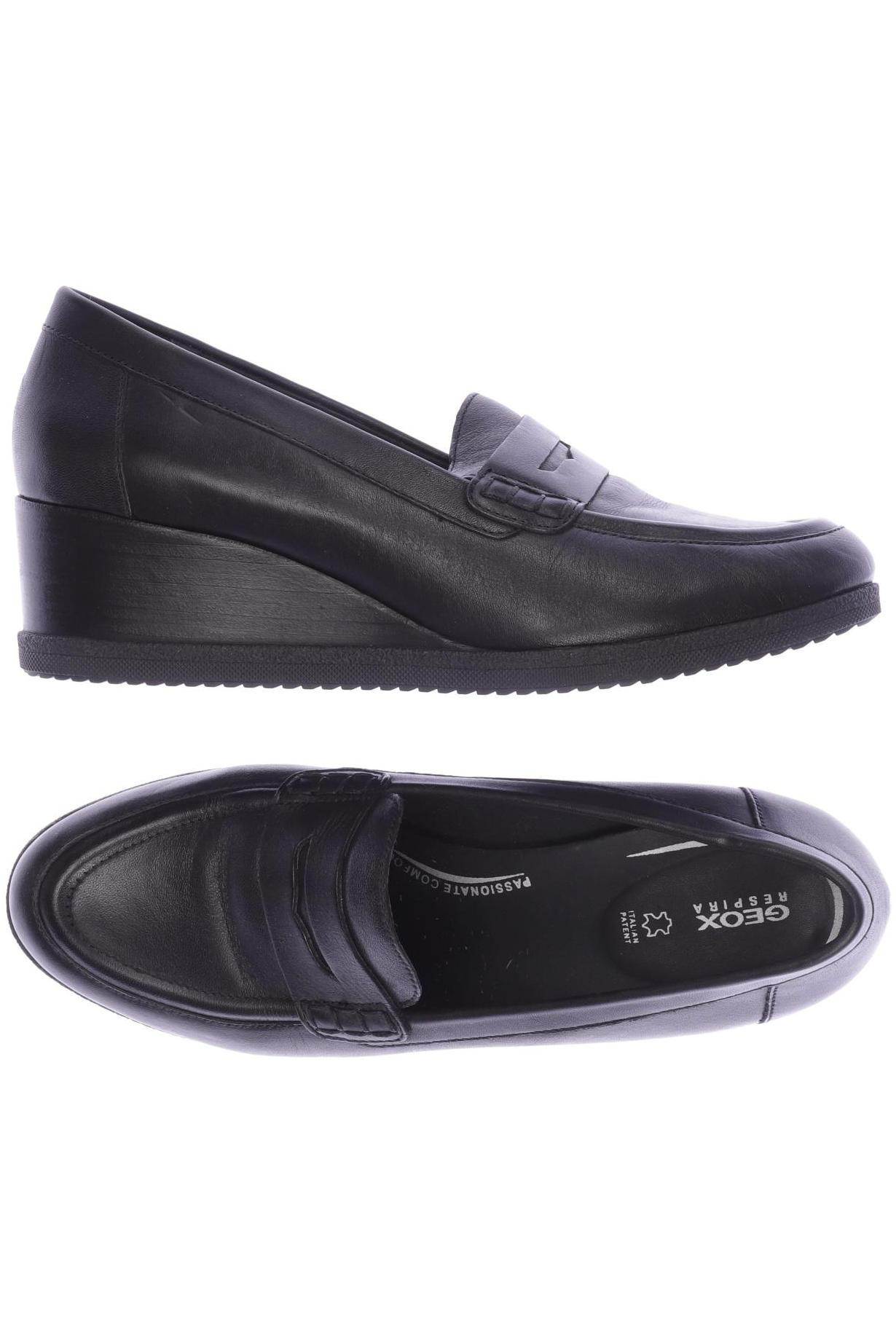 

Geox Damen Halbschuh, schwarz