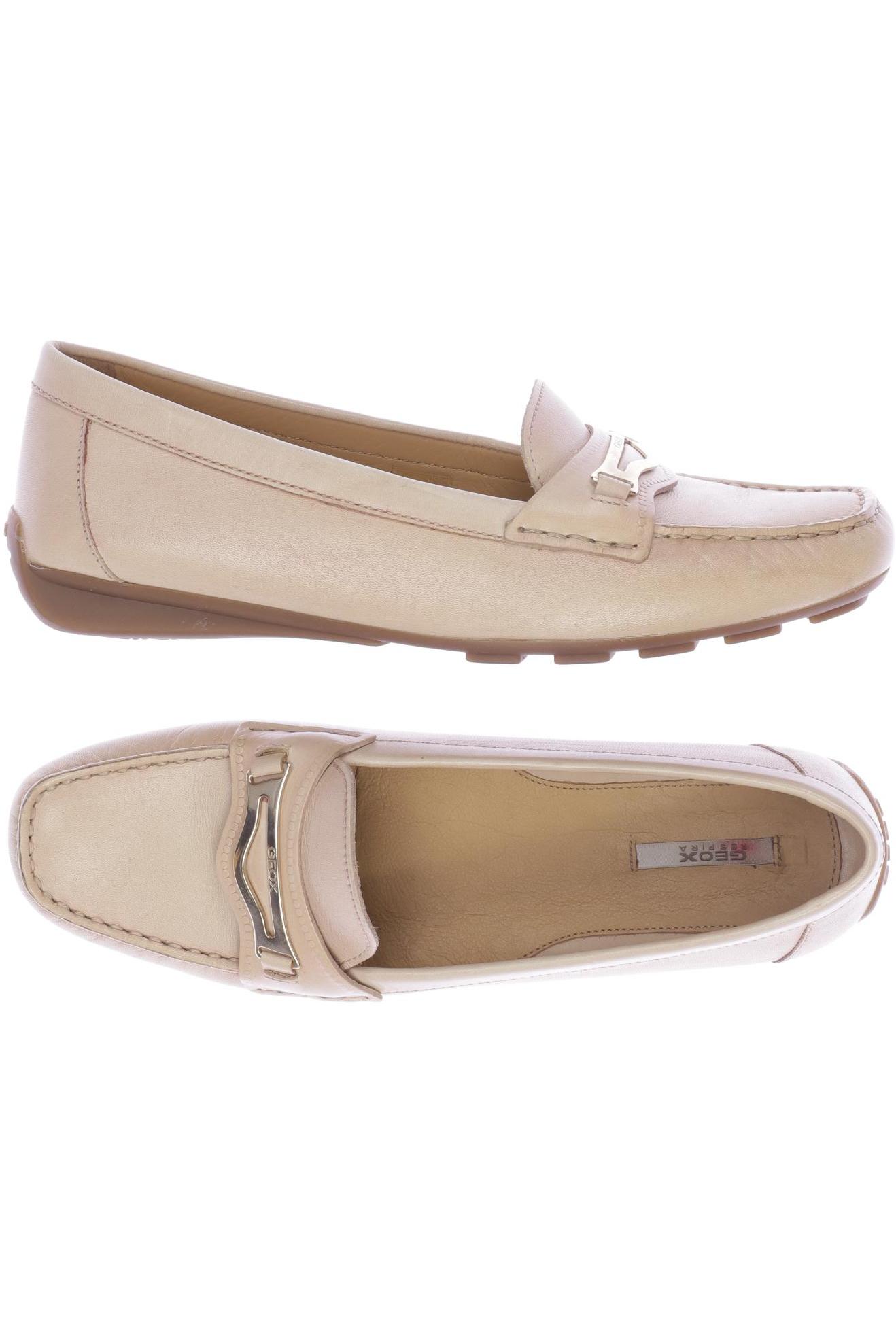 

Geox Damen Halbschuh, beige, Gr. 40