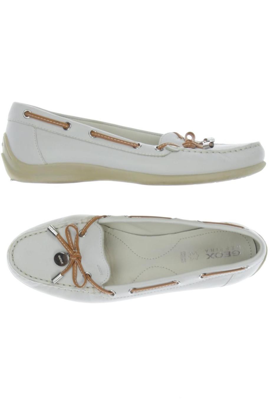 

Geox Damen Halbschuh, weiß, Gr. 38.5