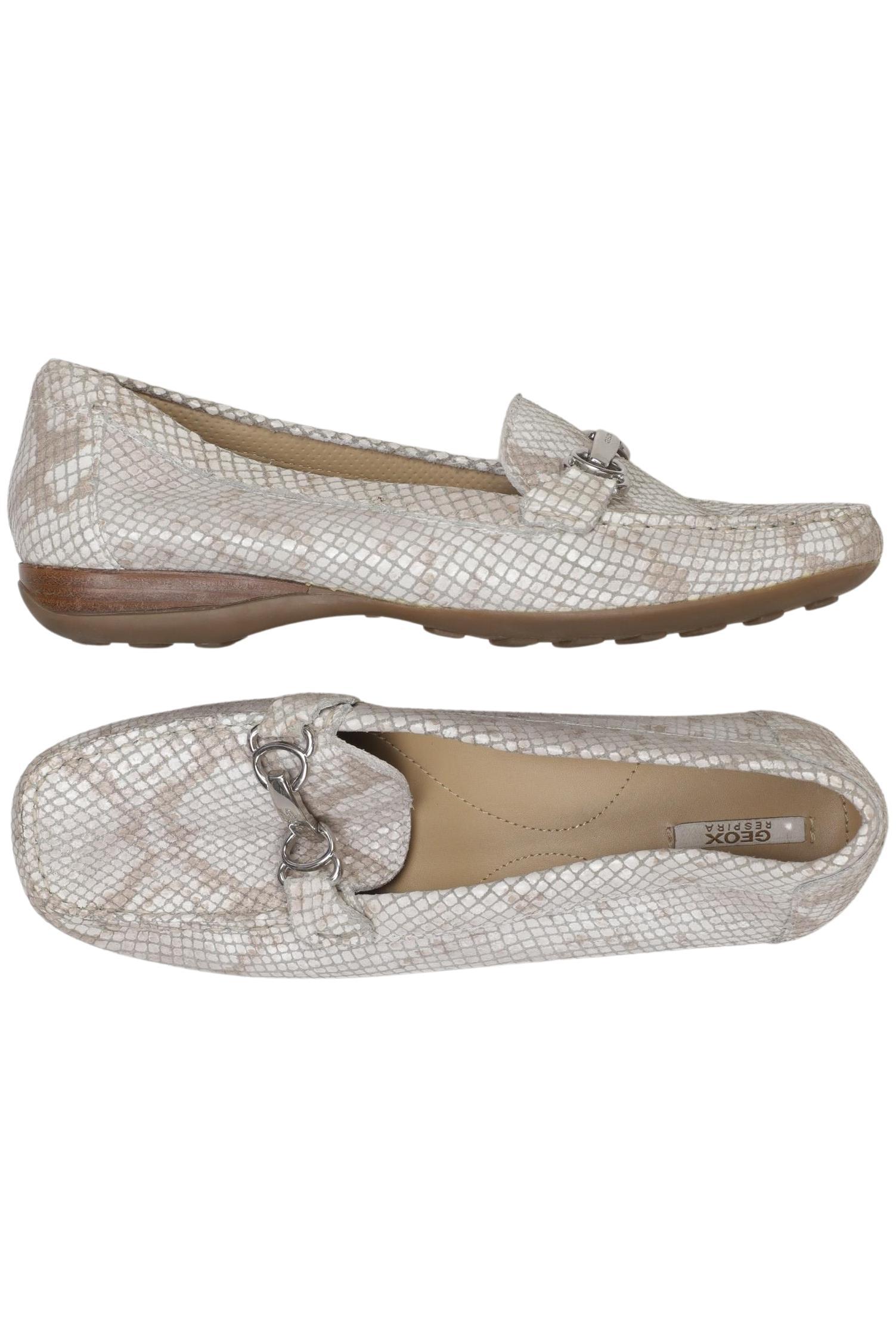 

Geox Damen Halbschuh, beige, Gr. 38