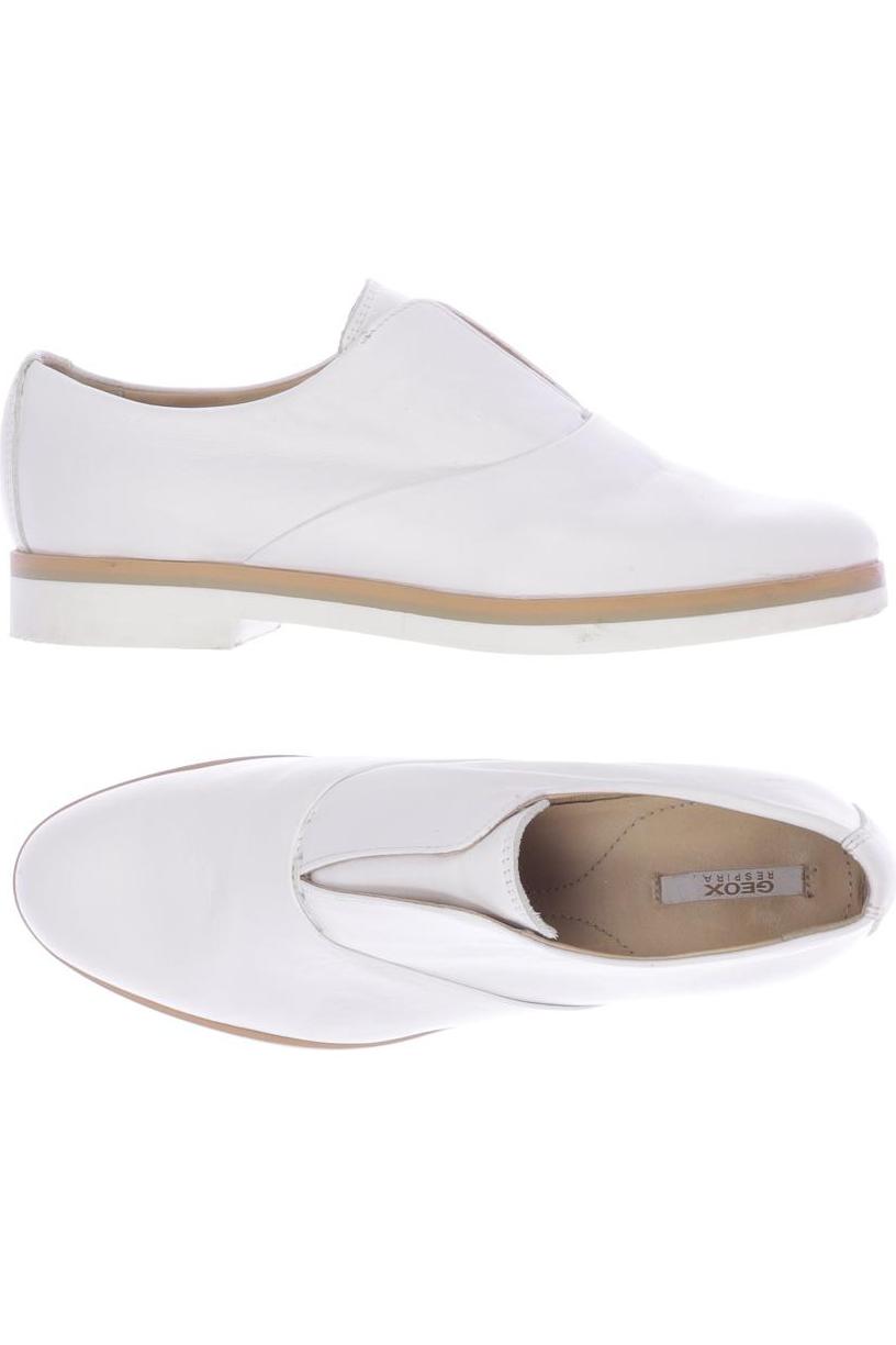 

Geox Damen Halbschuh, weiß, Gr. 35