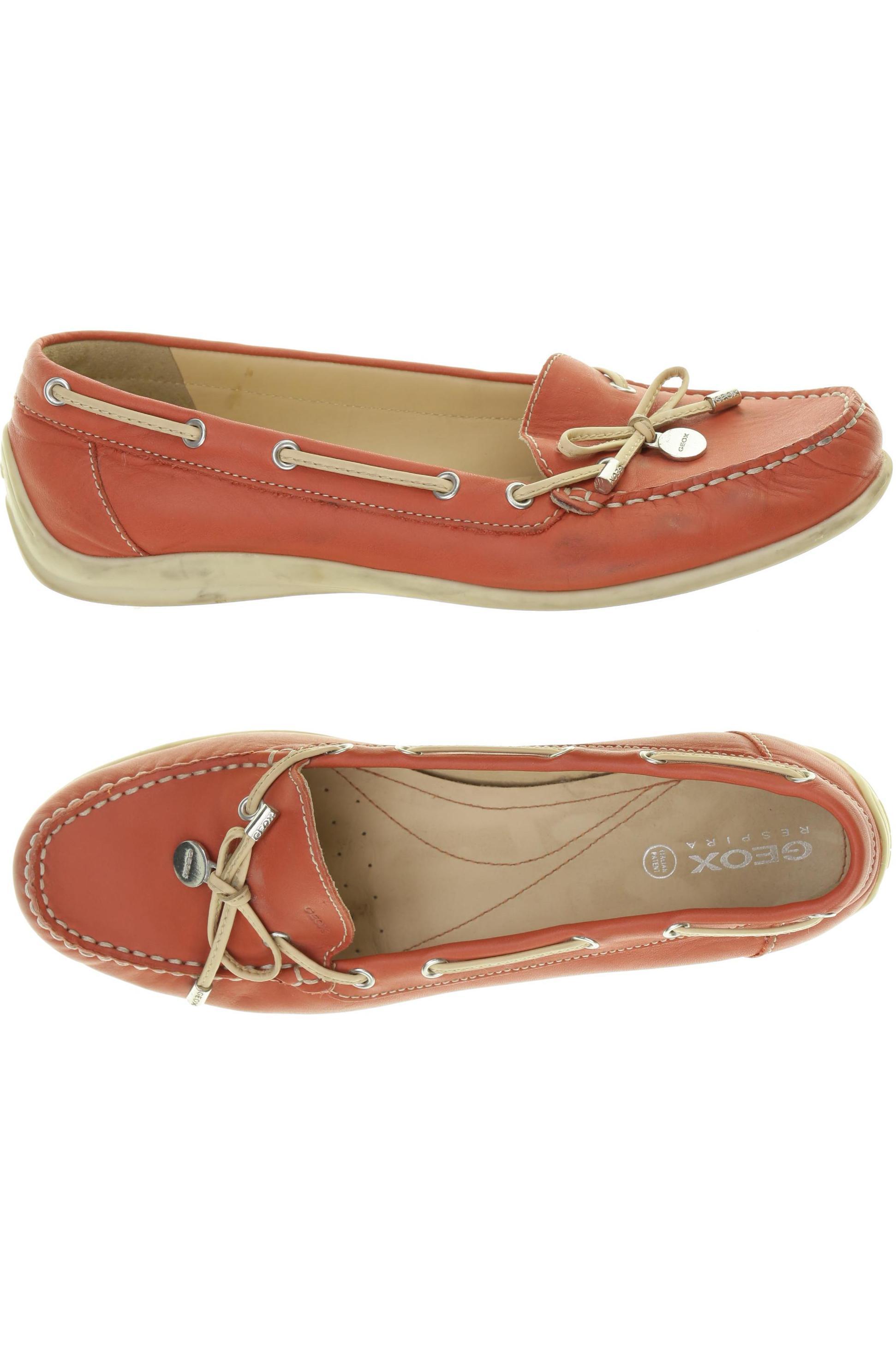 

Geox Damen Halbschuh, rot, Gr. 41