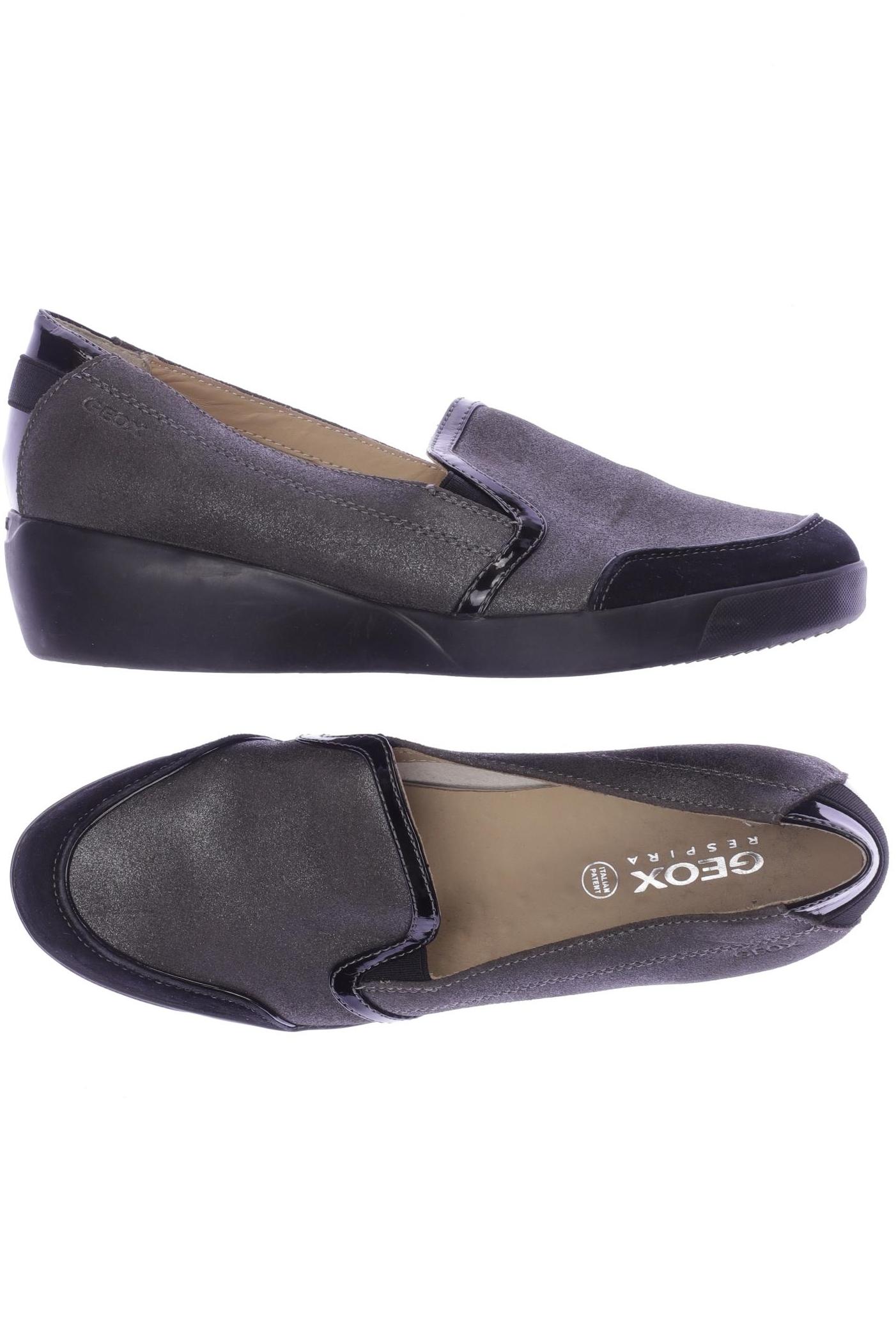 

Geox Damen Halbschuh, grau, Gr. 38