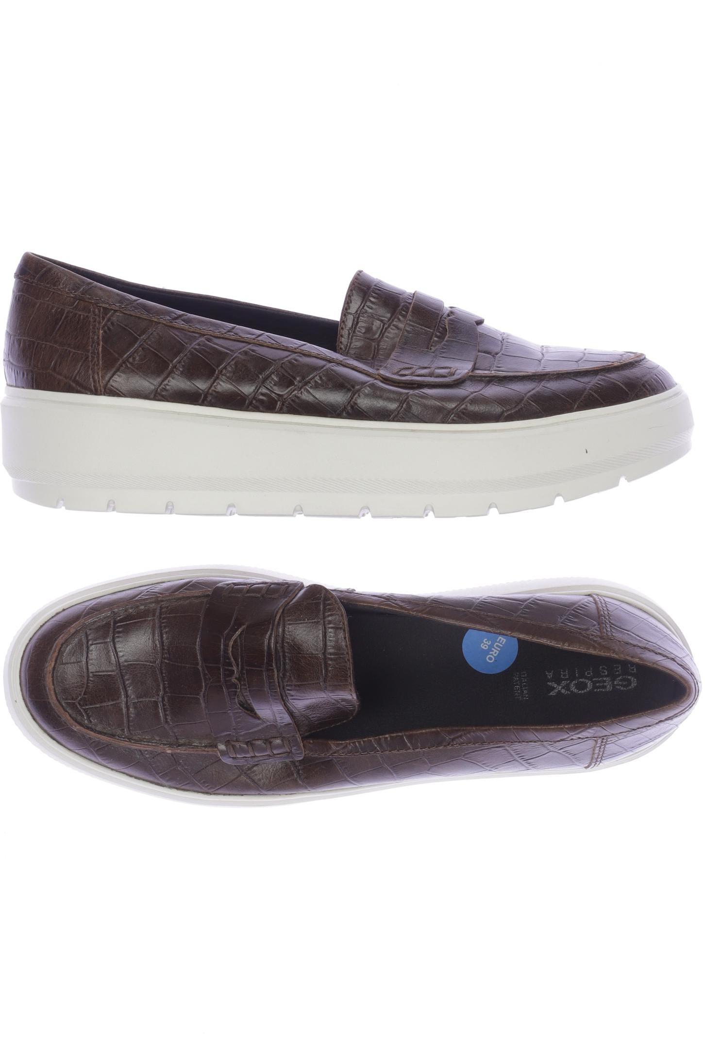 

Geox Damen Halbschuh, braun, Gr. 39