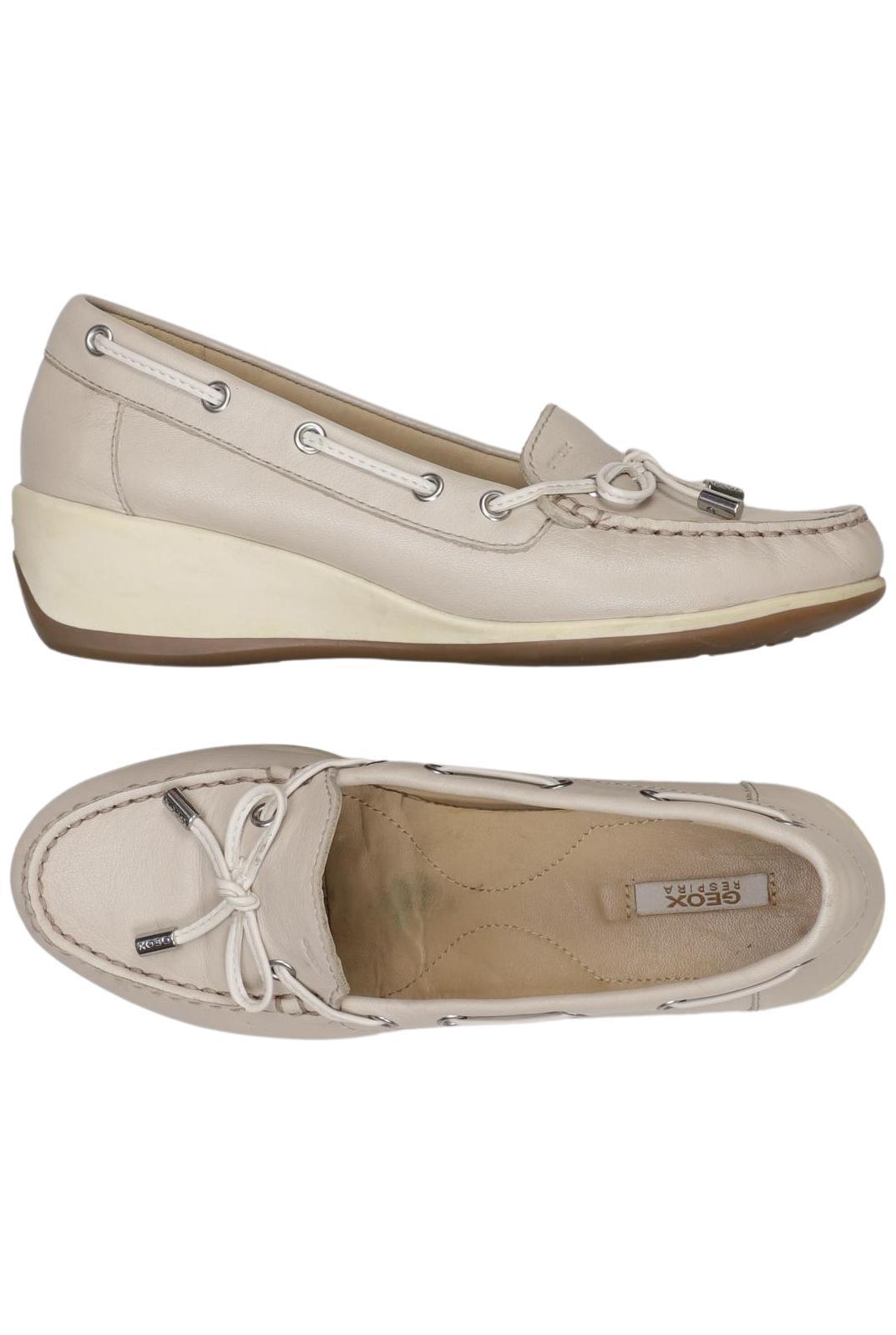 

Geox Damen Halbschuh, beige, Gr. 37