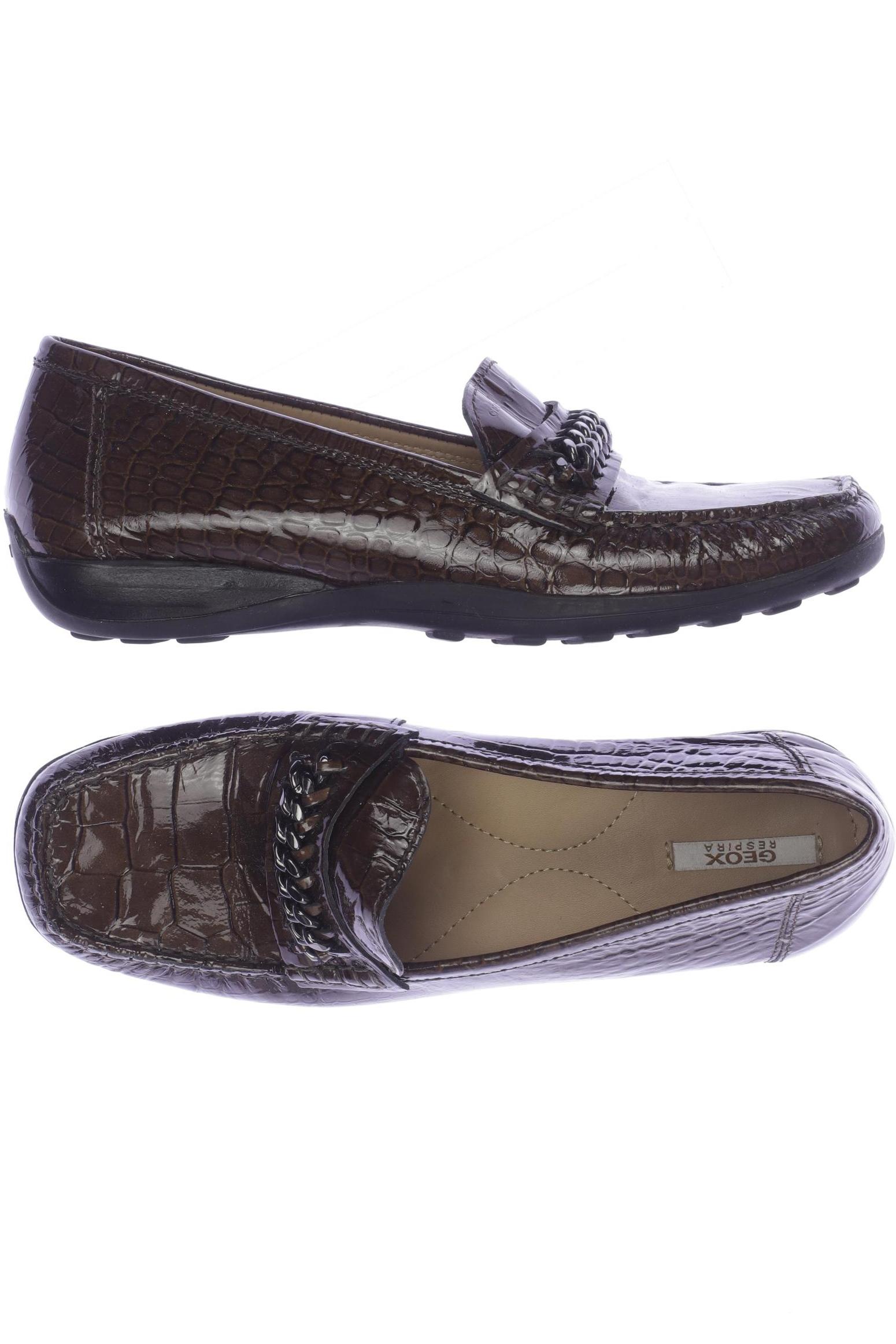 

Geox Damen Halbschuh, braun, Gr. 36